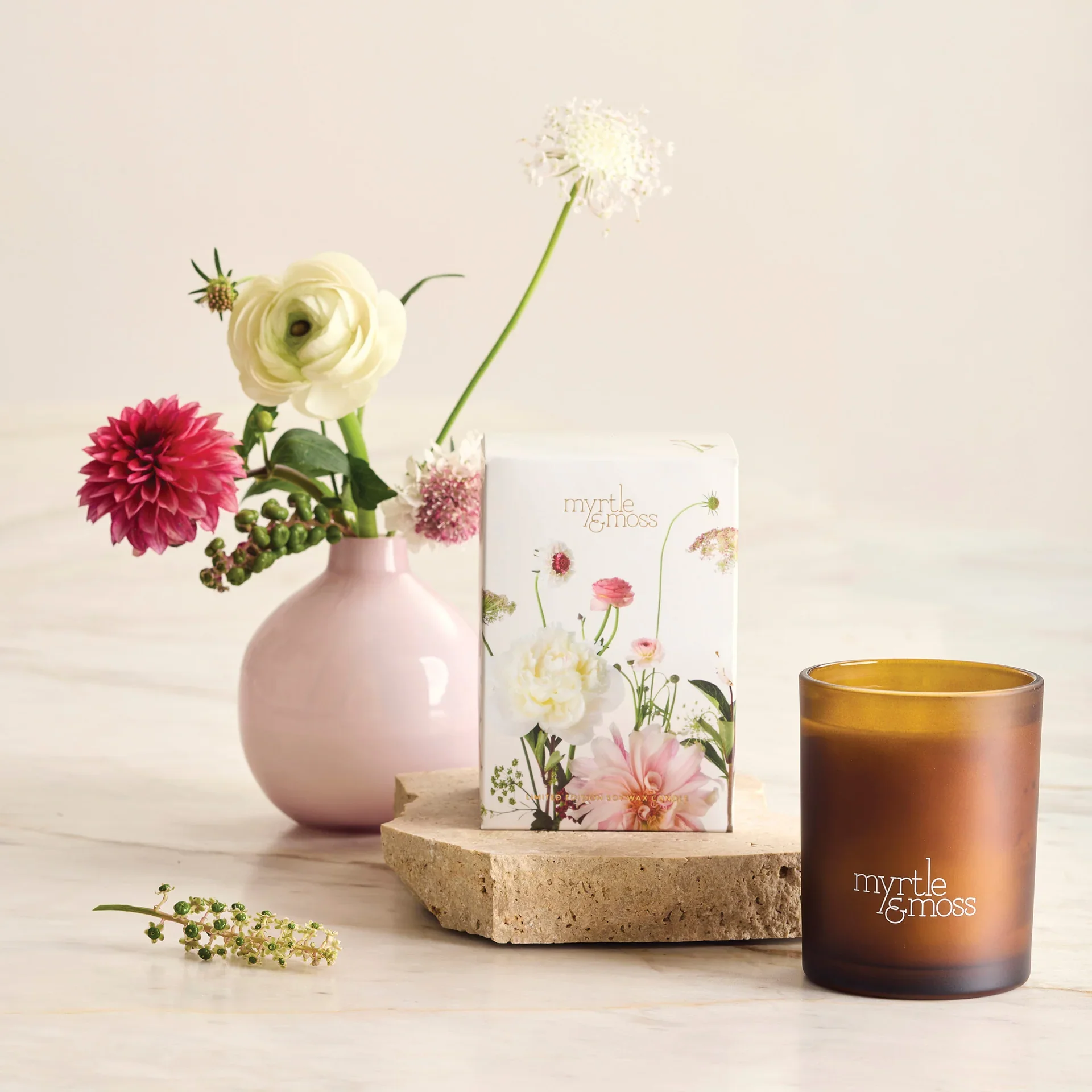 Myrtle & Moss - Mother's Day Candle