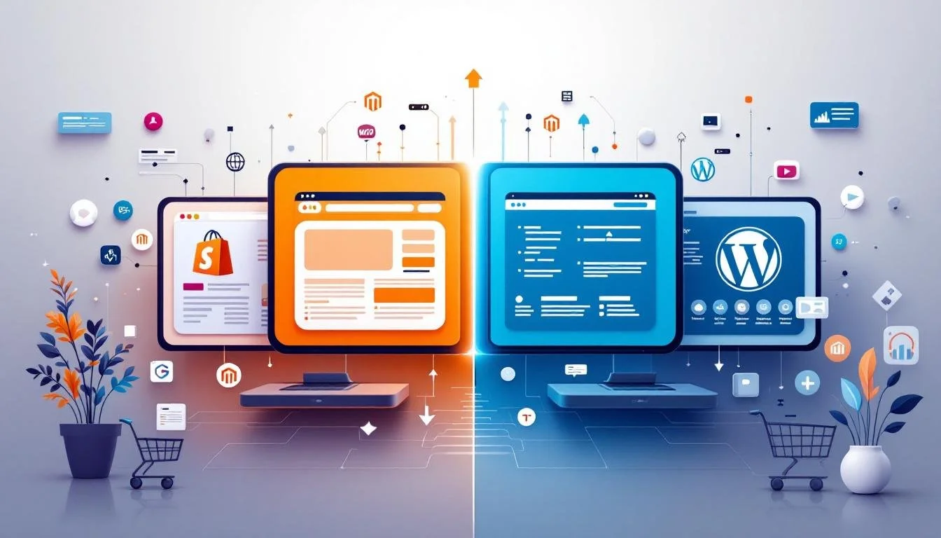 Welk e-commerce platform kiezen: Shopify vs WooCommerce vs Magento