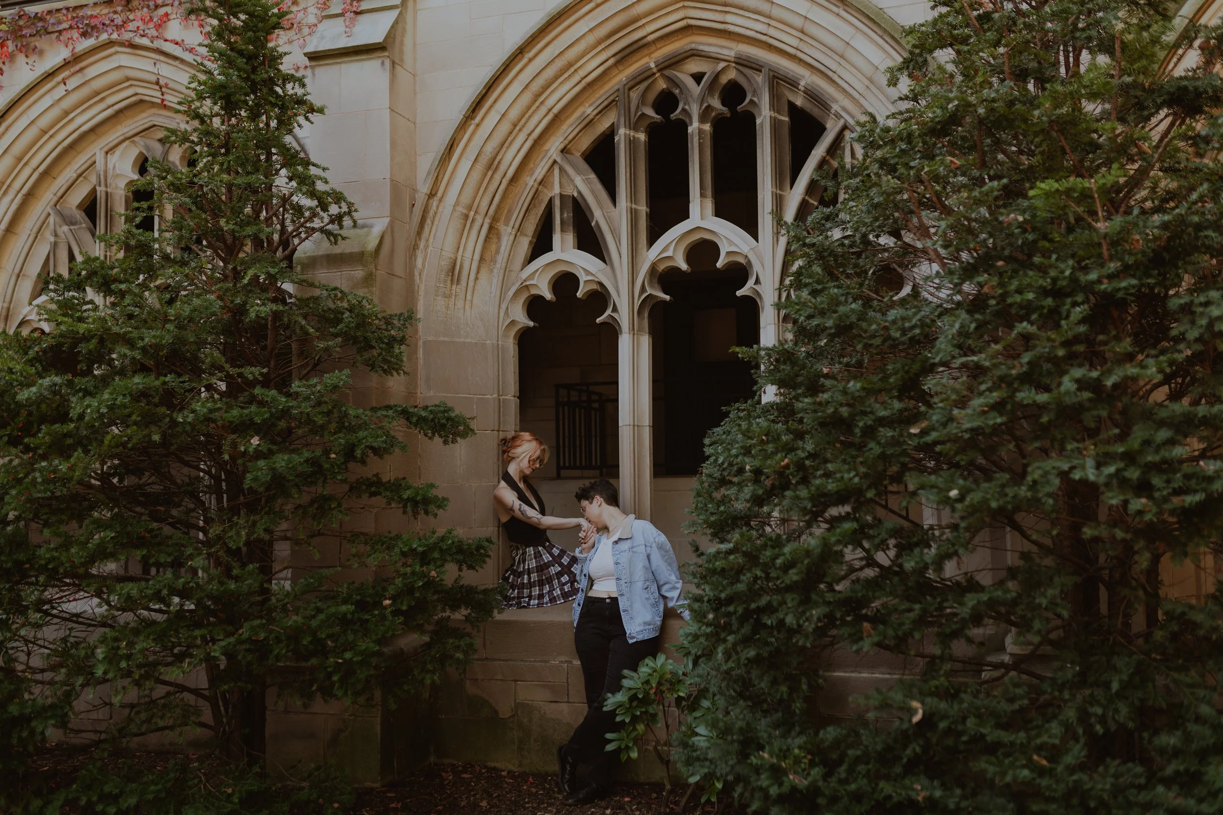 Phoebe + Adelle's Chicago Engagement