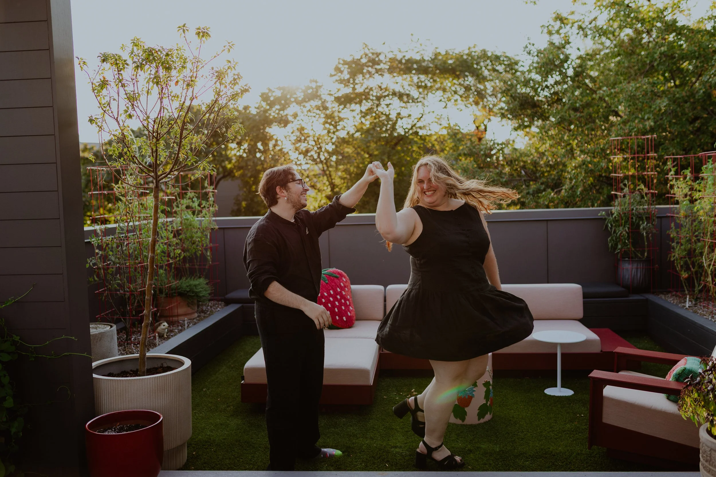 Emma + Benjis Chicago Engagement Party