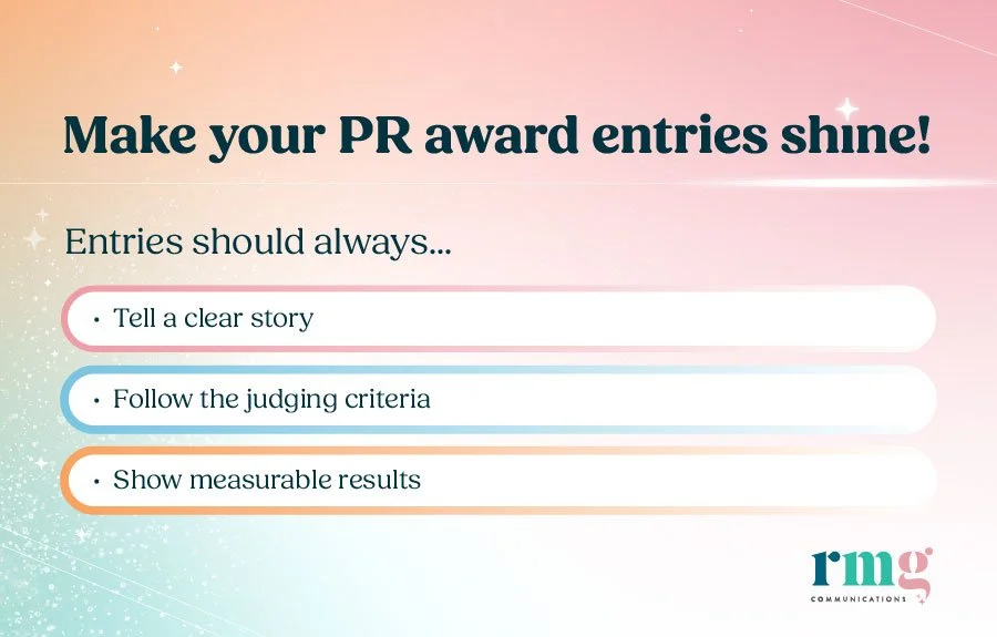 Make Your PR Award Entries Shine: Tips for Stronger Submissions