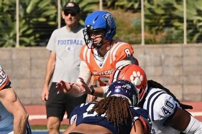 NFL QB Justin Arth at The Pro Showcase 2026