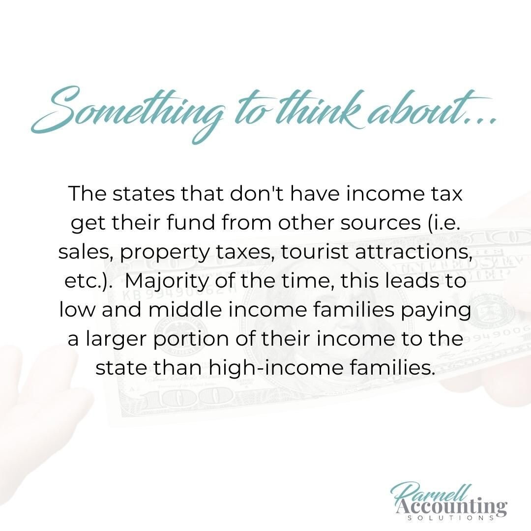 Not a shocker, just posting for awareness. 

Typically, when a there&rsquo;s state income tax, there&rsquo;s higher property tax, excise tax, and/or sales tax.  The cost of living and affordable housing is a factor.  Lastly, the impact of lower state