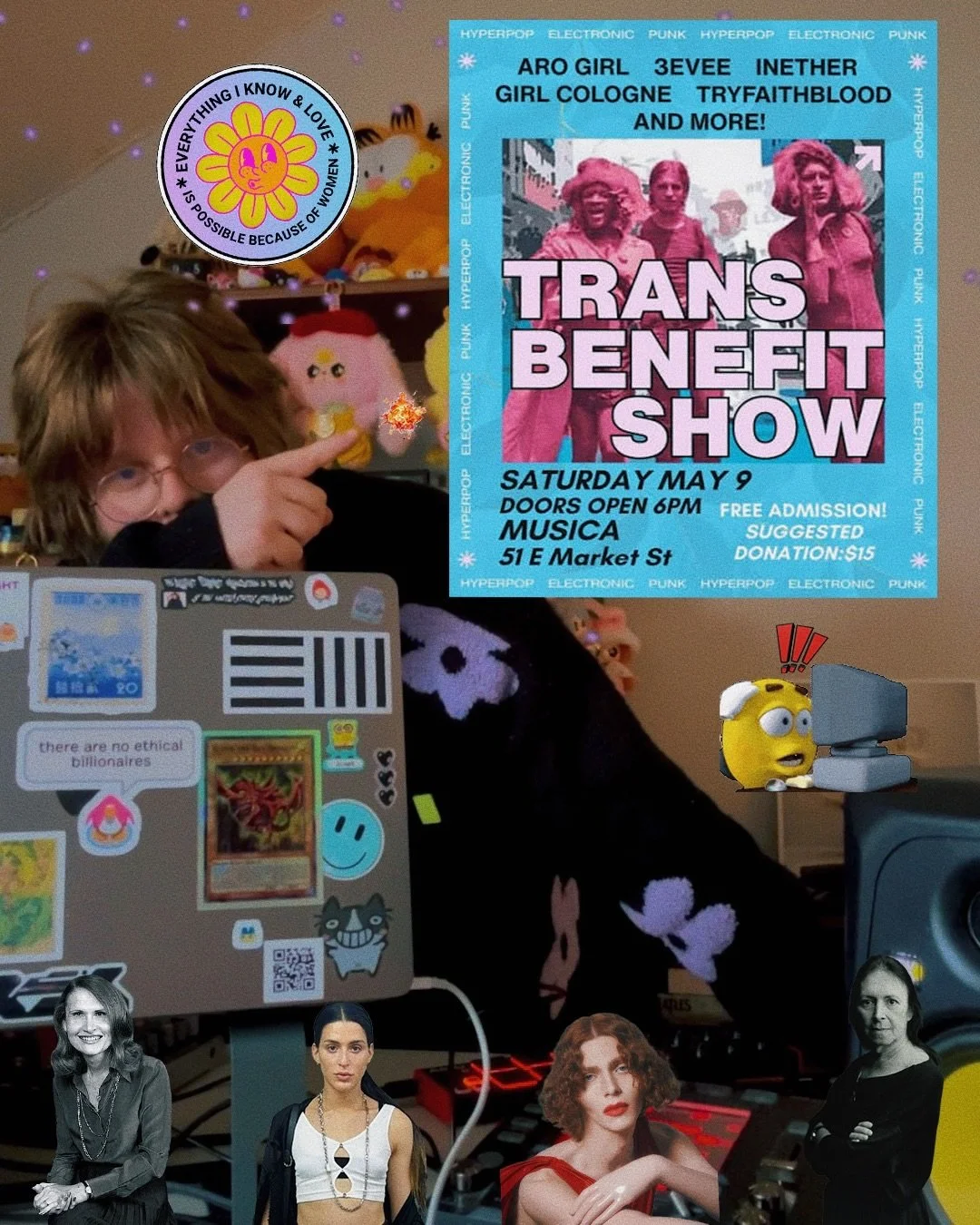 Just a gentle reminder that THE TRANS BENEFIT @ MUSICA IS NEARLY A WEEK AWAY!!!
Come support your local community, artists &amp; the fight for Trans &amp; human rights. All minority groups let alone the trans community are targeted more than ever thr