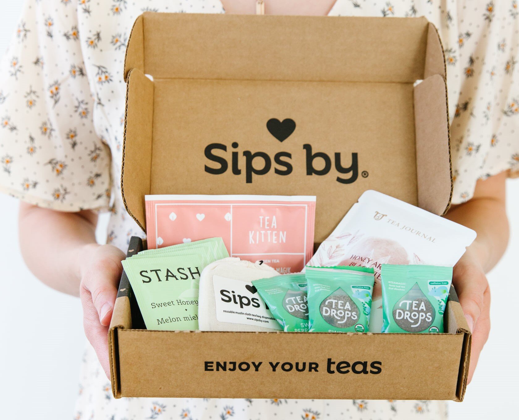 The Sips by Box is a personalized tea subscription box. 
