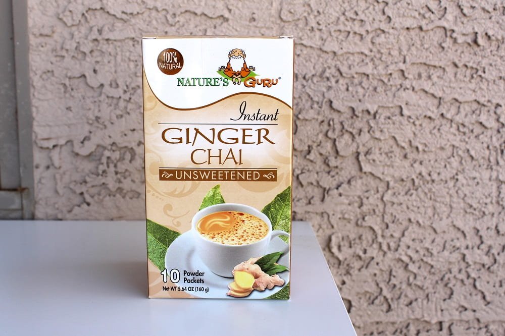 natures guru ginger chai review