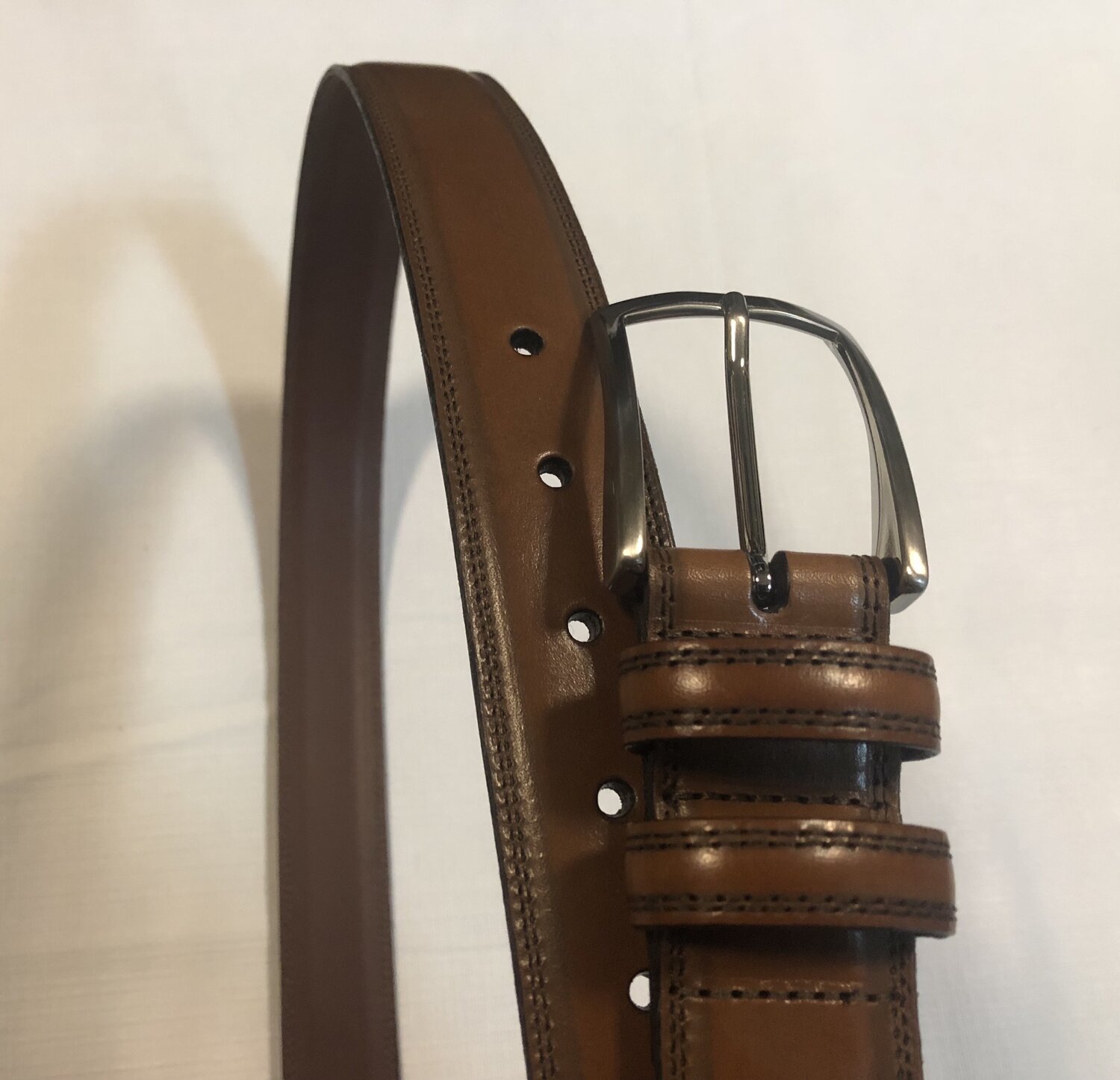 Torino Leather Tan Belt in Pittsburgh — Heinz Healey's Men's Apparel