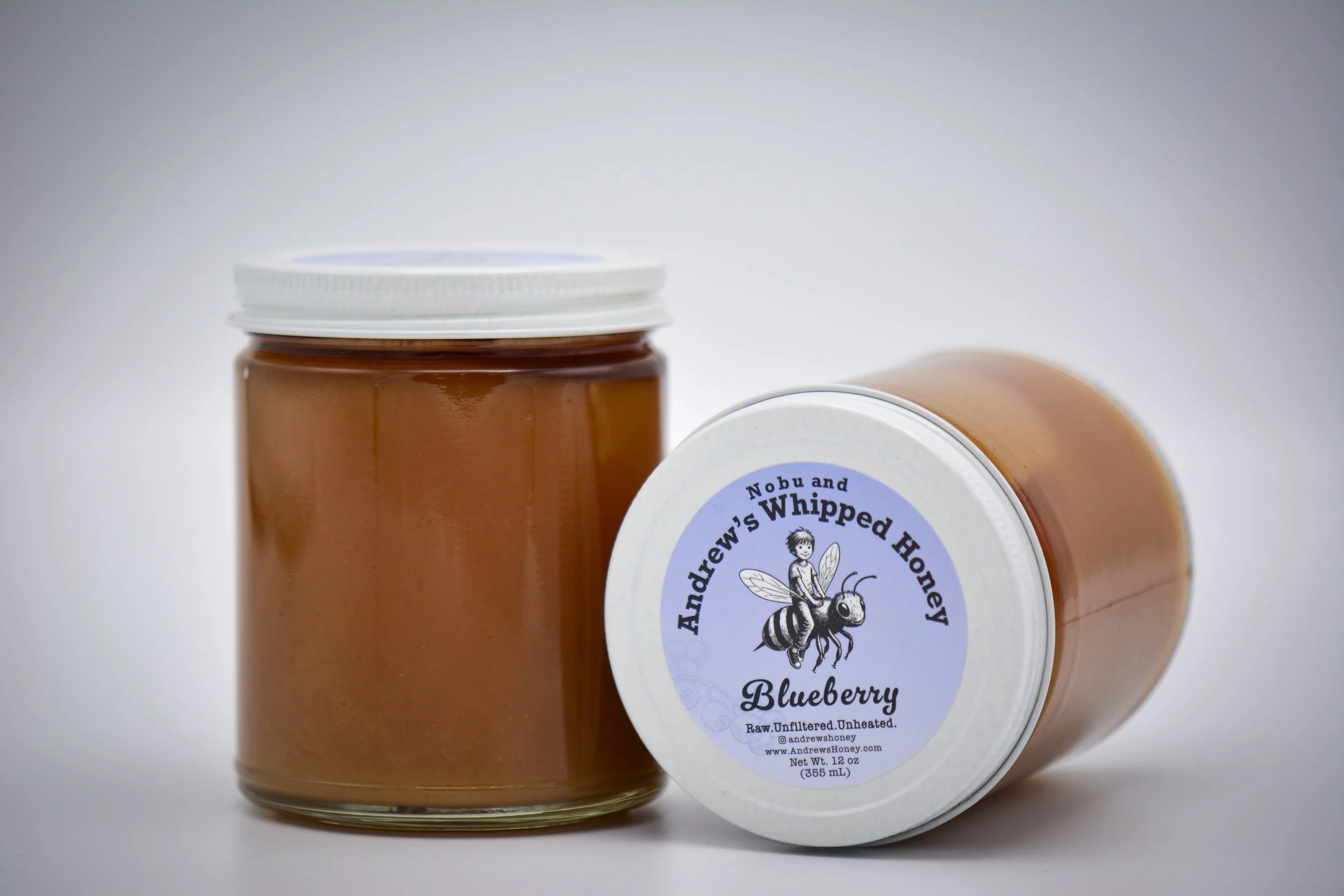 Blueberry Whipped Honey