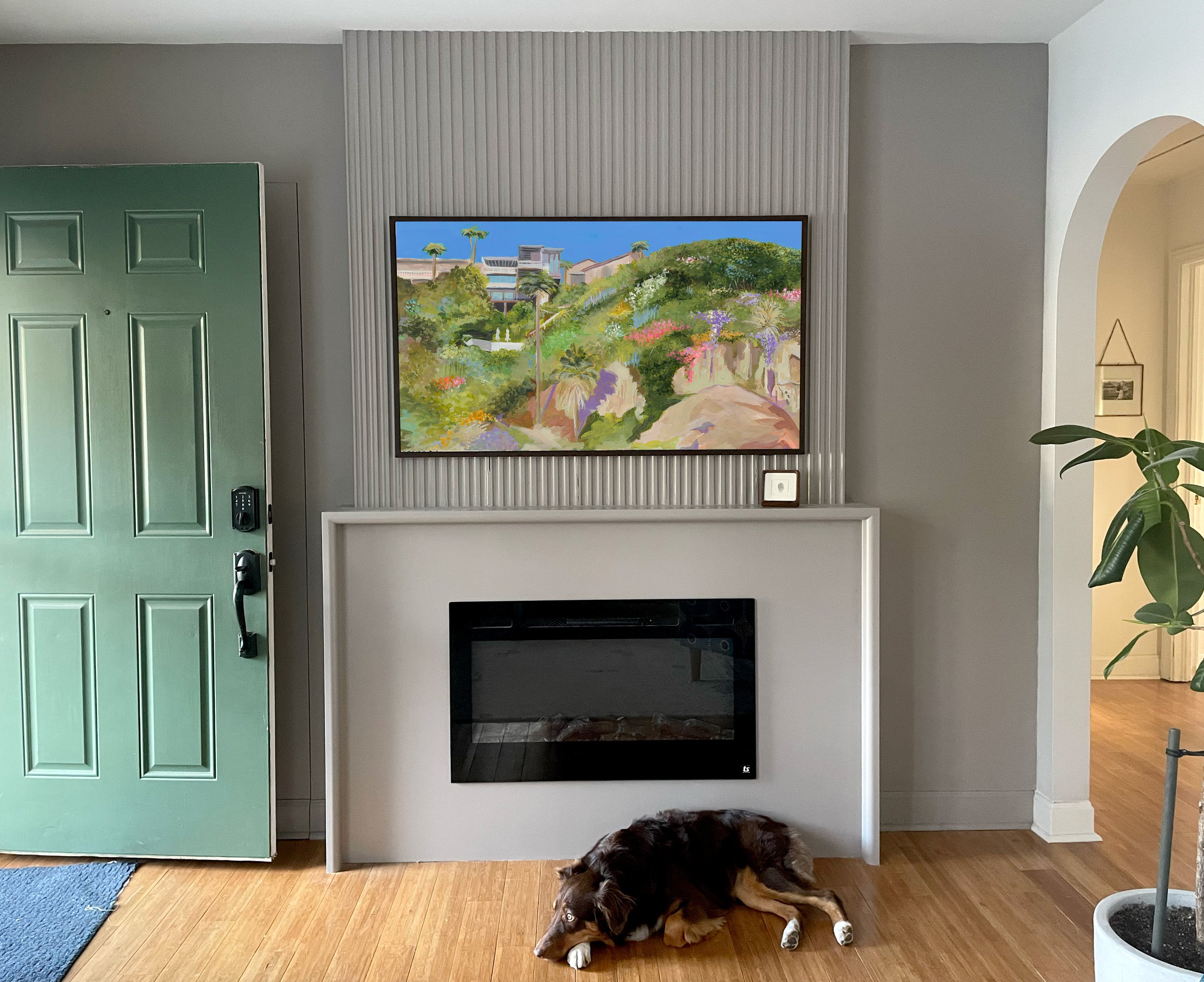 'Cliffside Wild Garden' by L for Frame TV