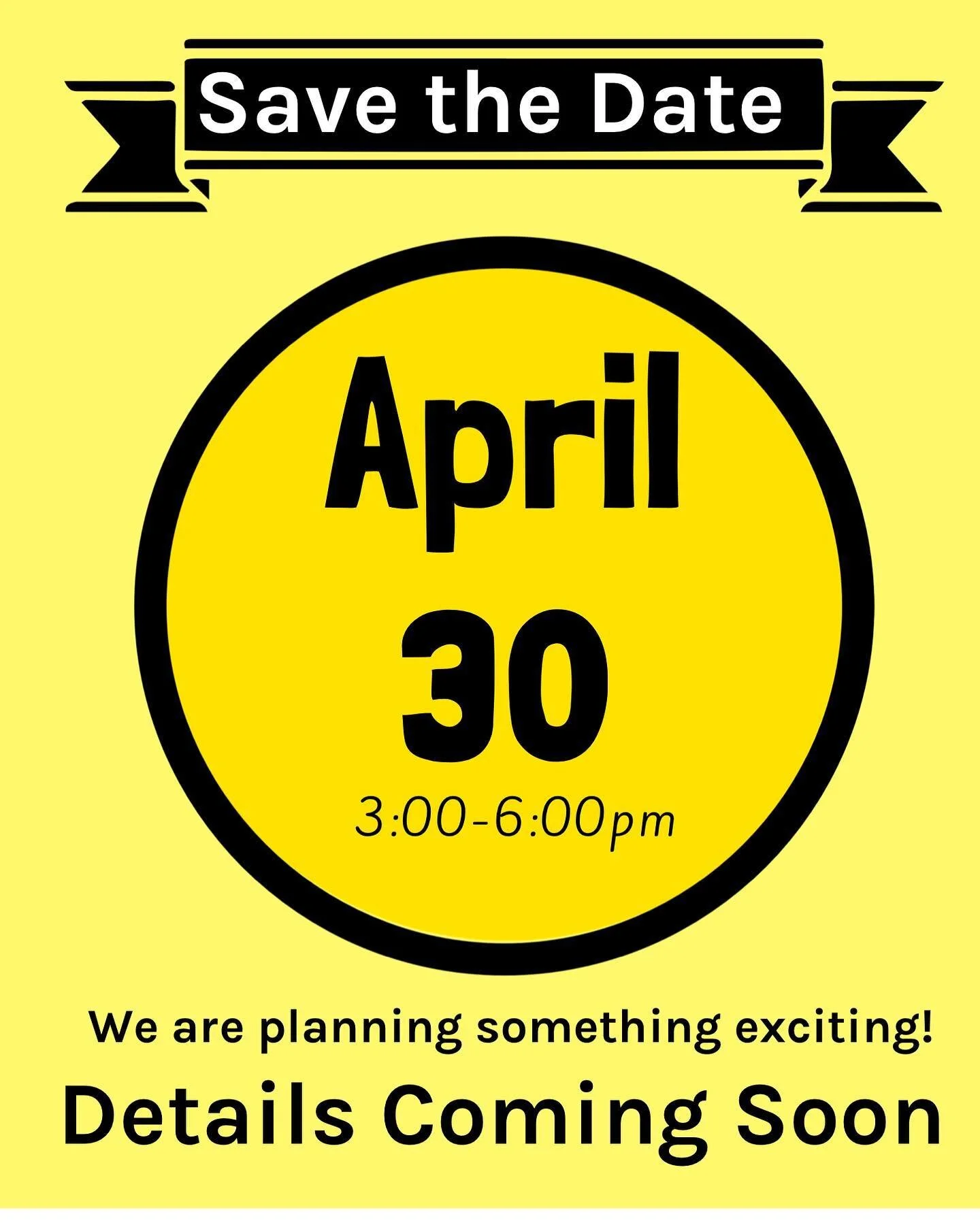 Mark your calendars! This is going to be good! Details coming soon&hellip;.