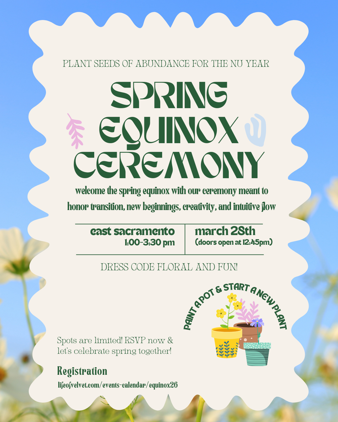 Spring Equinox Ceremony Registration