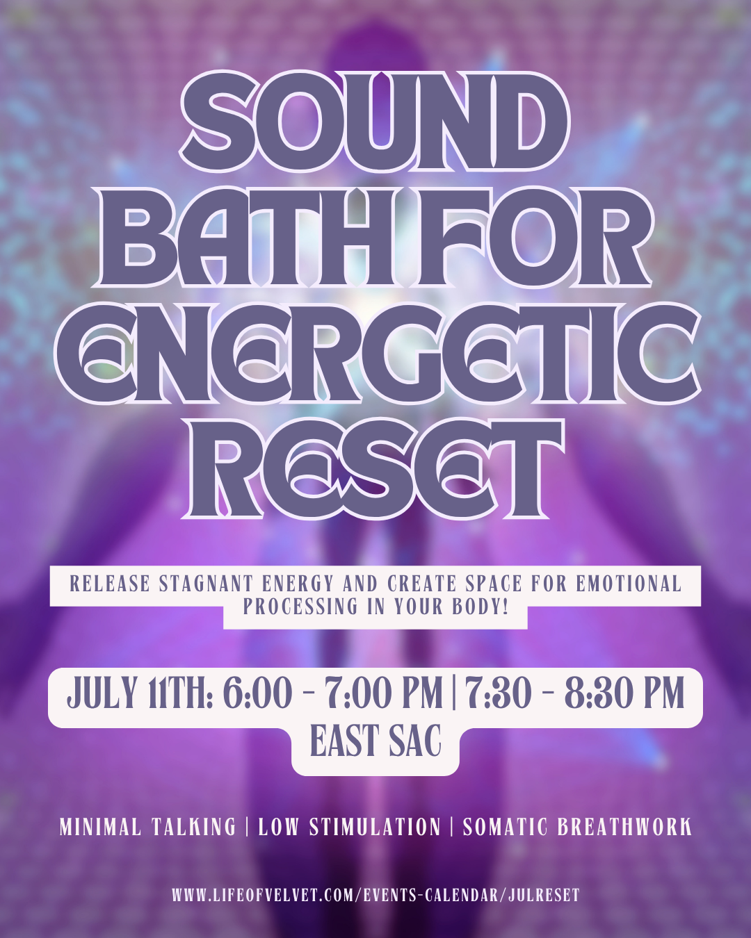 Sound Bath for Energetic Reset Registration