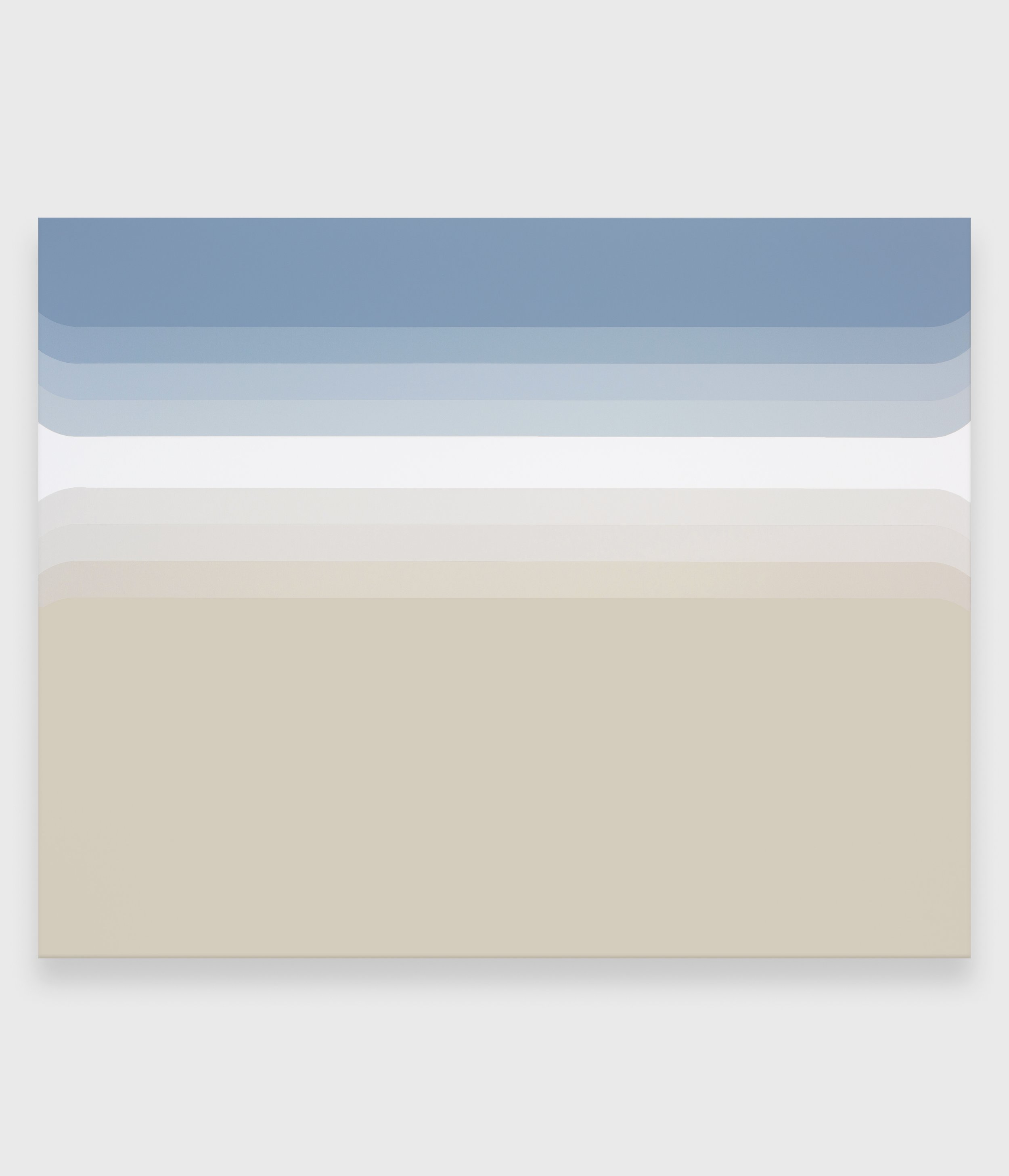 Corrugated Silence | 122 x 153cm | Acrylic on canvas