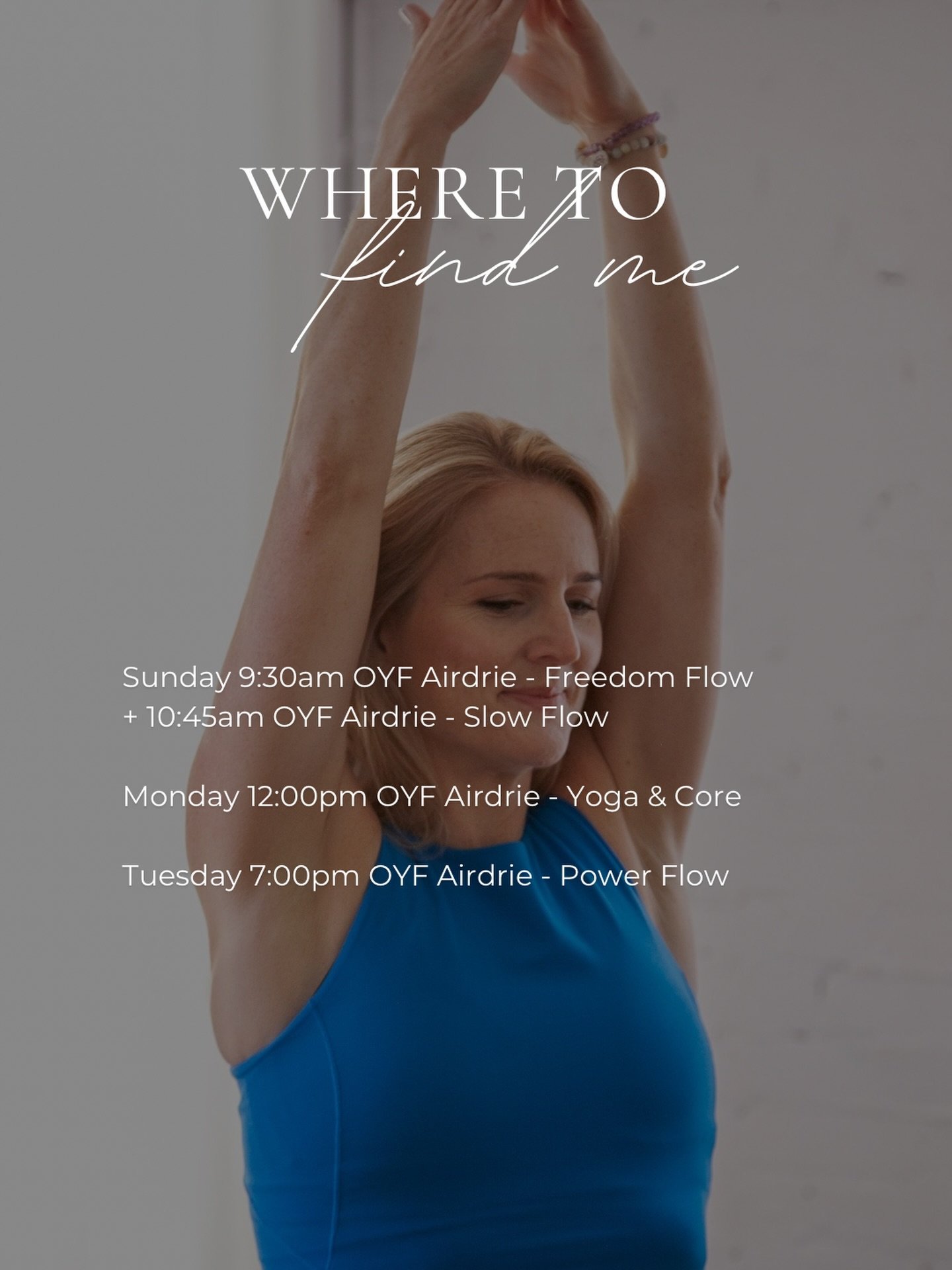 If you&rsquo;ve been looking for a little more movement, mindfulness, or space to reconnect with yourself, come practice with me on the mat.

I&rsquo;d love to see you in class, whether you&rsquo;re looking for a slower flow, a little more heat, or s