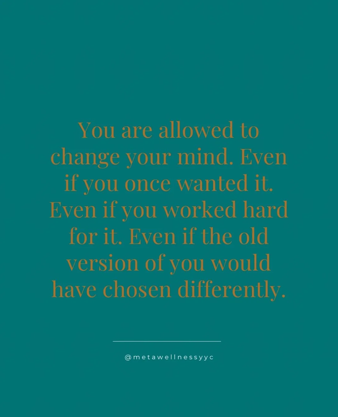 Sometimes we hold on to things because we remember how much they once meant to us.

A goal we worked toward. A version of ourselves we were proud of. A path we thought we were supposed to follow.

But you&rsquo;re allowed to outgrow things, even the 