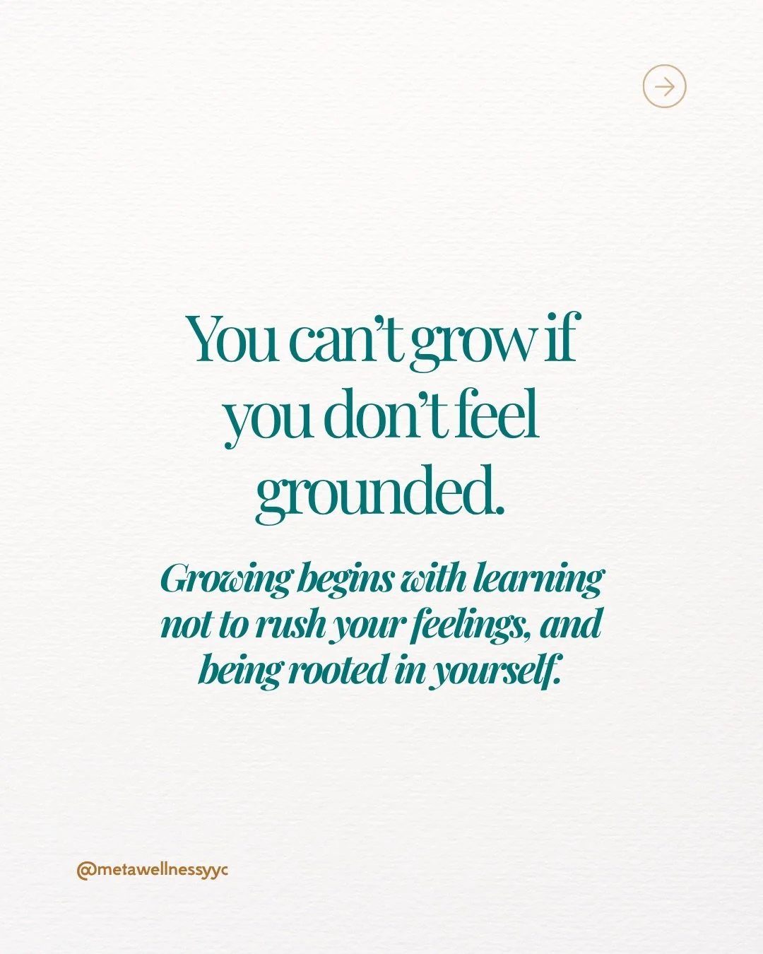 Growing isn&rsquo;t about becoming someone brand new. It&rsquo;s about returning to yourself with intentional decisions. 

Before we can substantially evolve, we need something to grow from 🤍