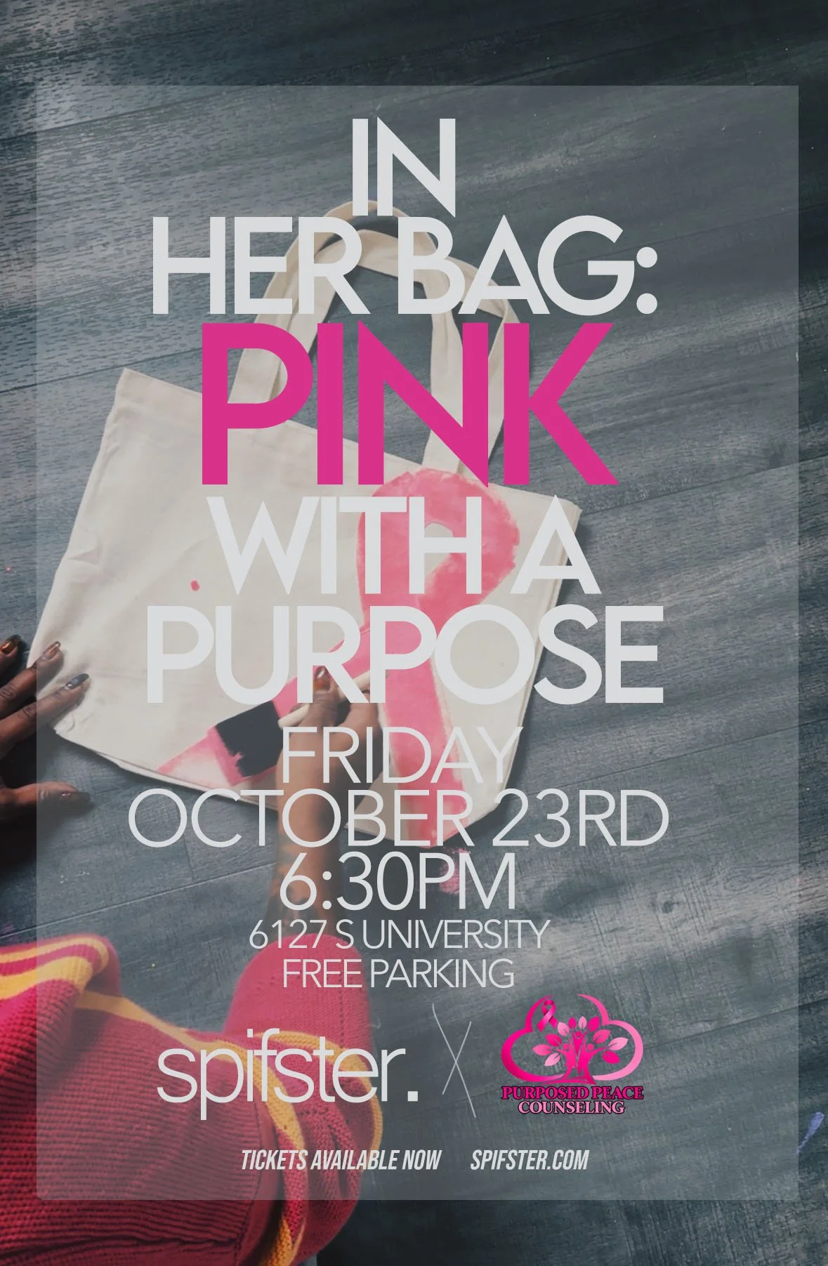 In Her Bag: Pink with a Purpose