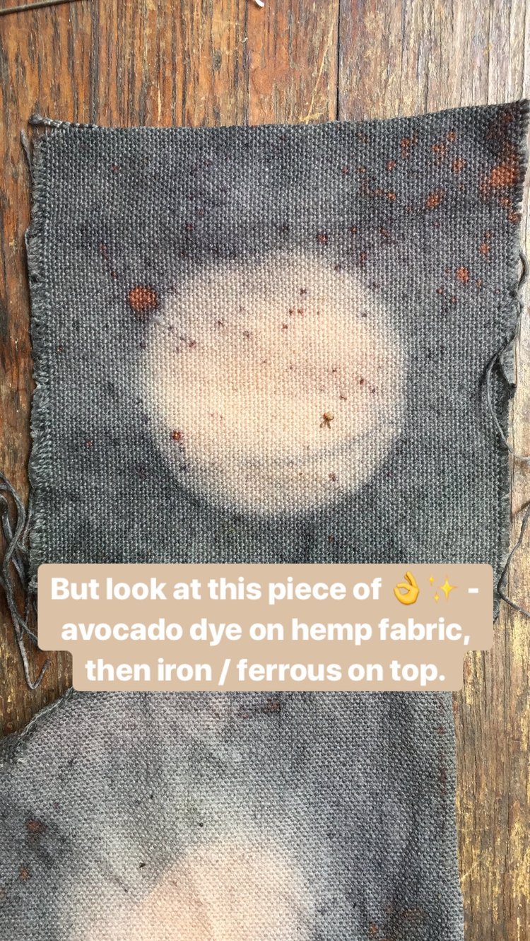 eucalyptus and rusty iron dyeing :: natural & botanical dye how to ...