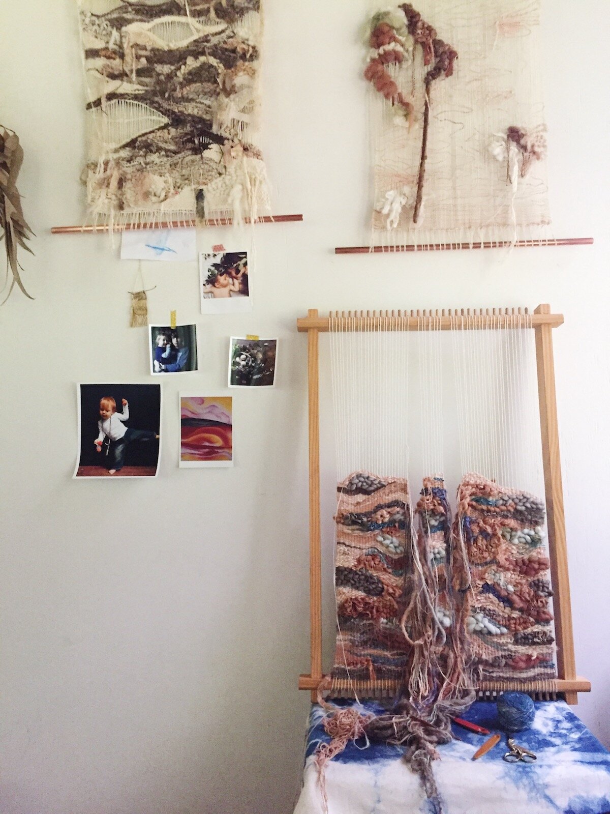 Ellie Beck Petalplum Loom Weavings My stories -  Seasons of our Creative Lives.JPG