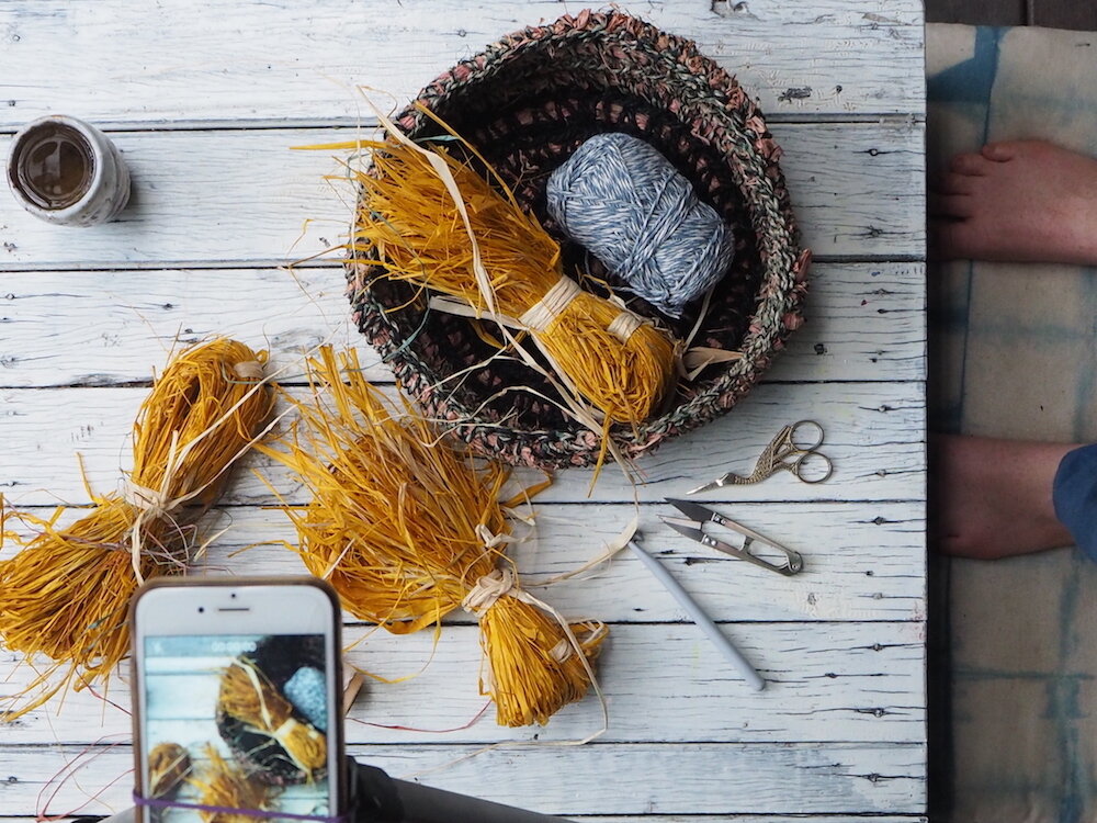 Ellie Beck Crochet basket - behind the scenes.jpeg