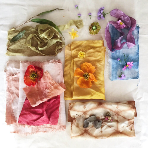 Natural Dye Botanical Fabric Dyeing - How To Do It Yourself — petalplum