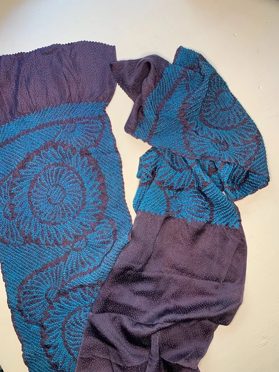 Japanese Kanoko Shibori fabric — petalplum