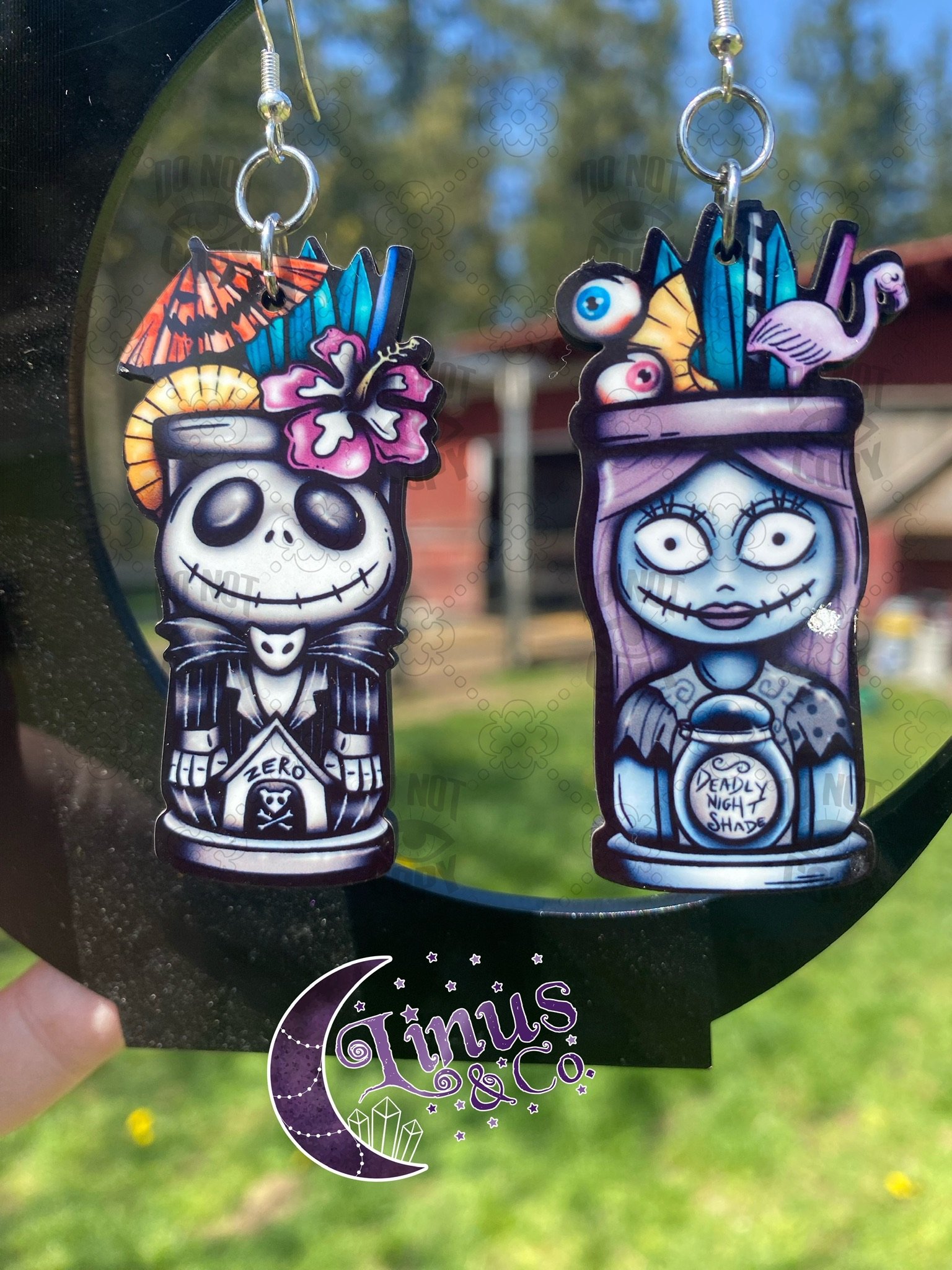 Tiki Jack+Sally Earrings