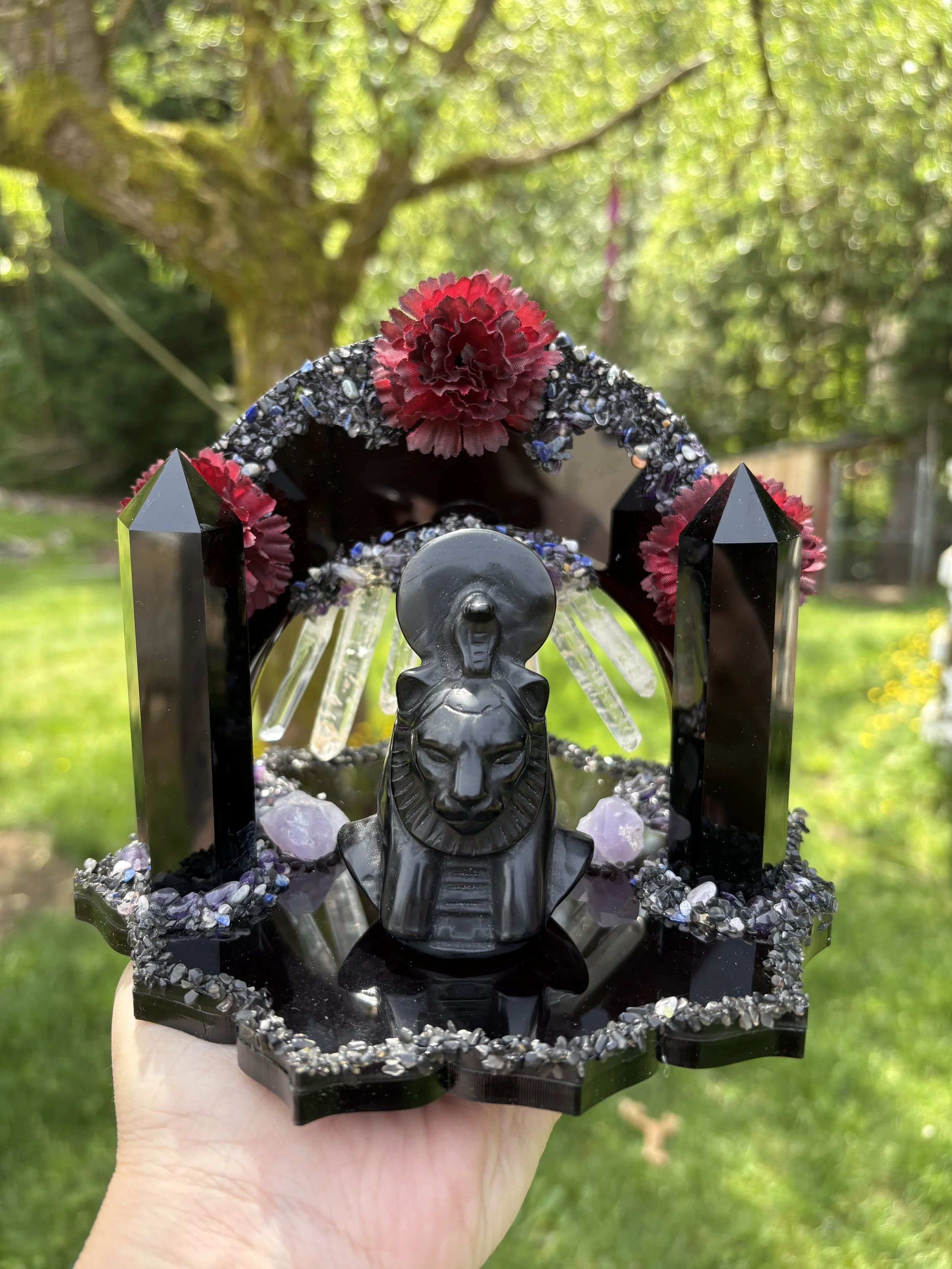 Sekhmet in Obsidan