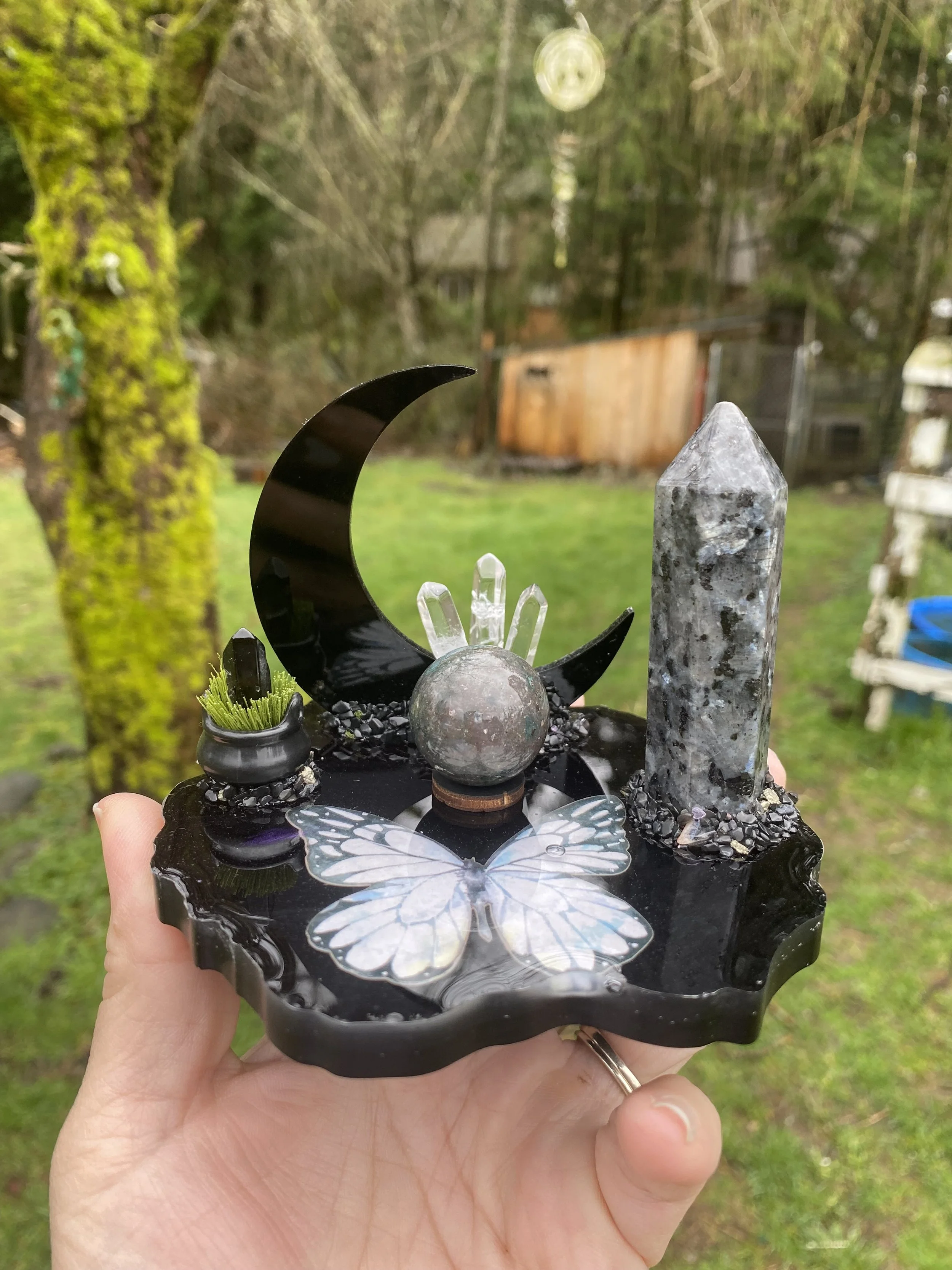 Mini Moon with Larvakite tower