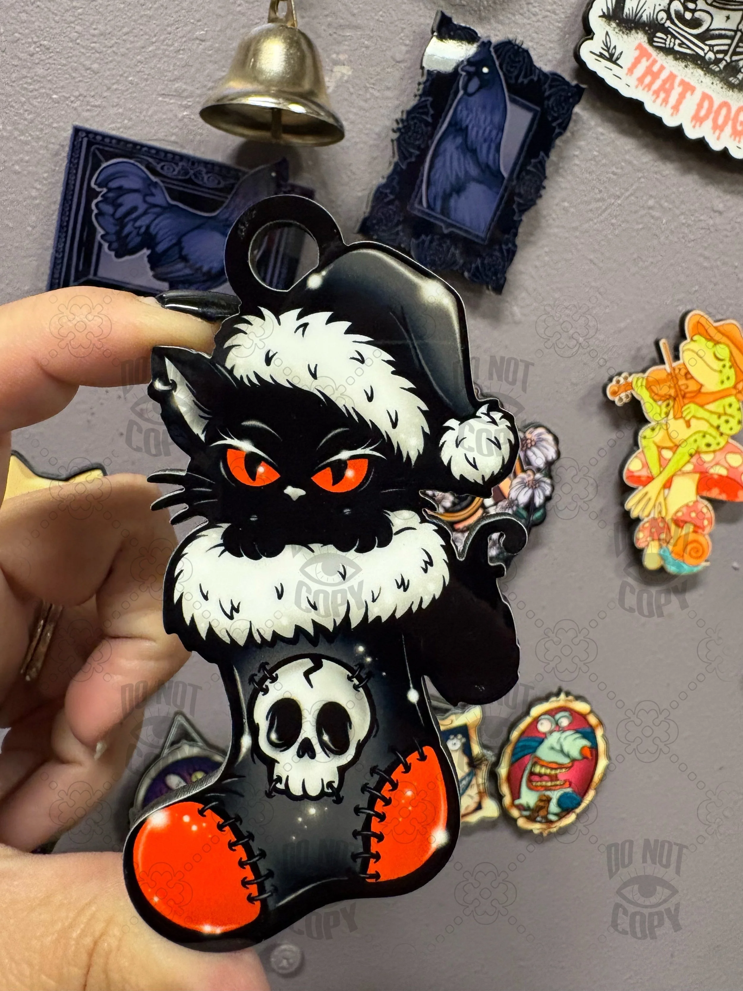 Humbug Cat #2 Ornament