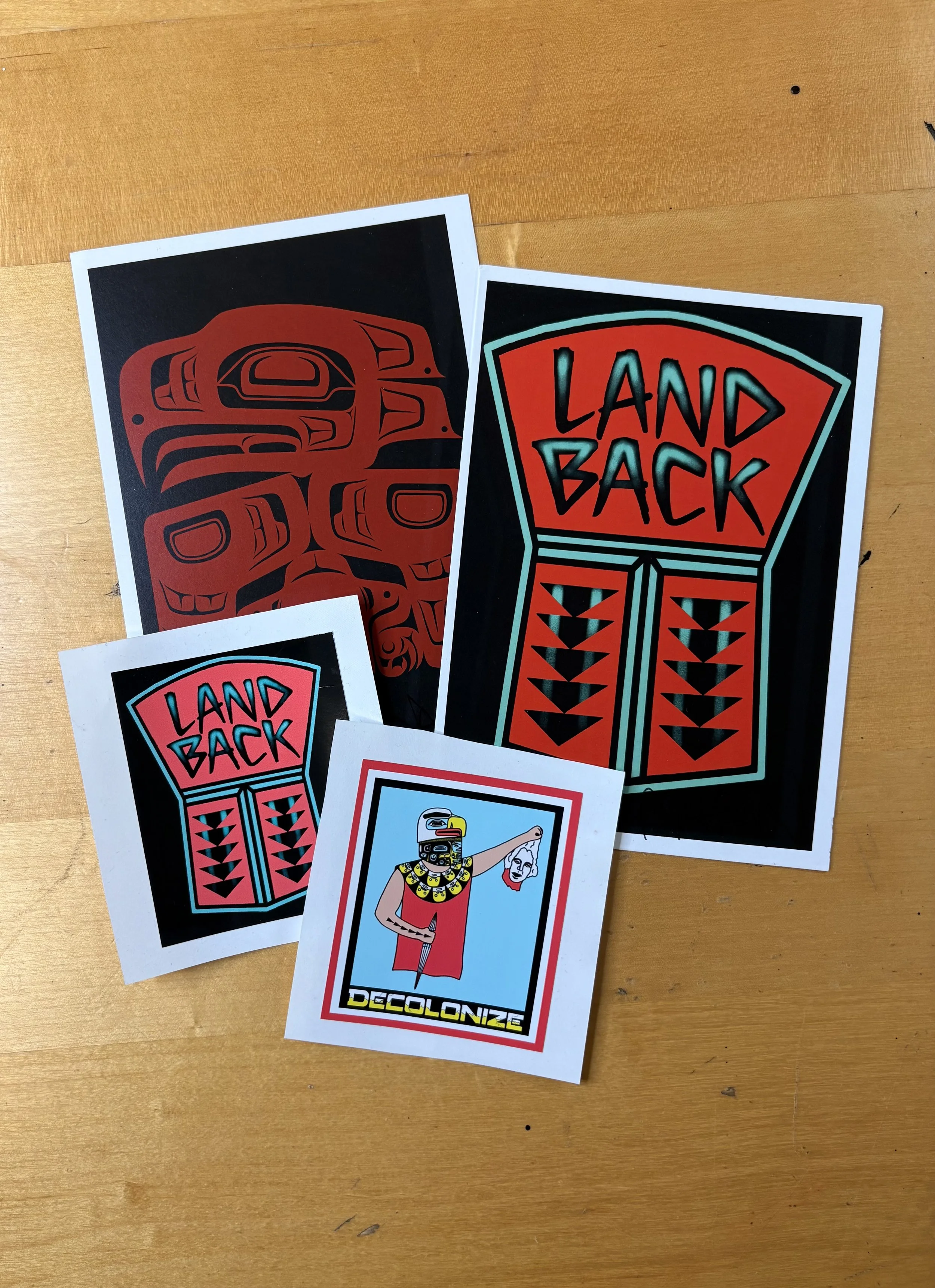 2 Prints 2 Stickers