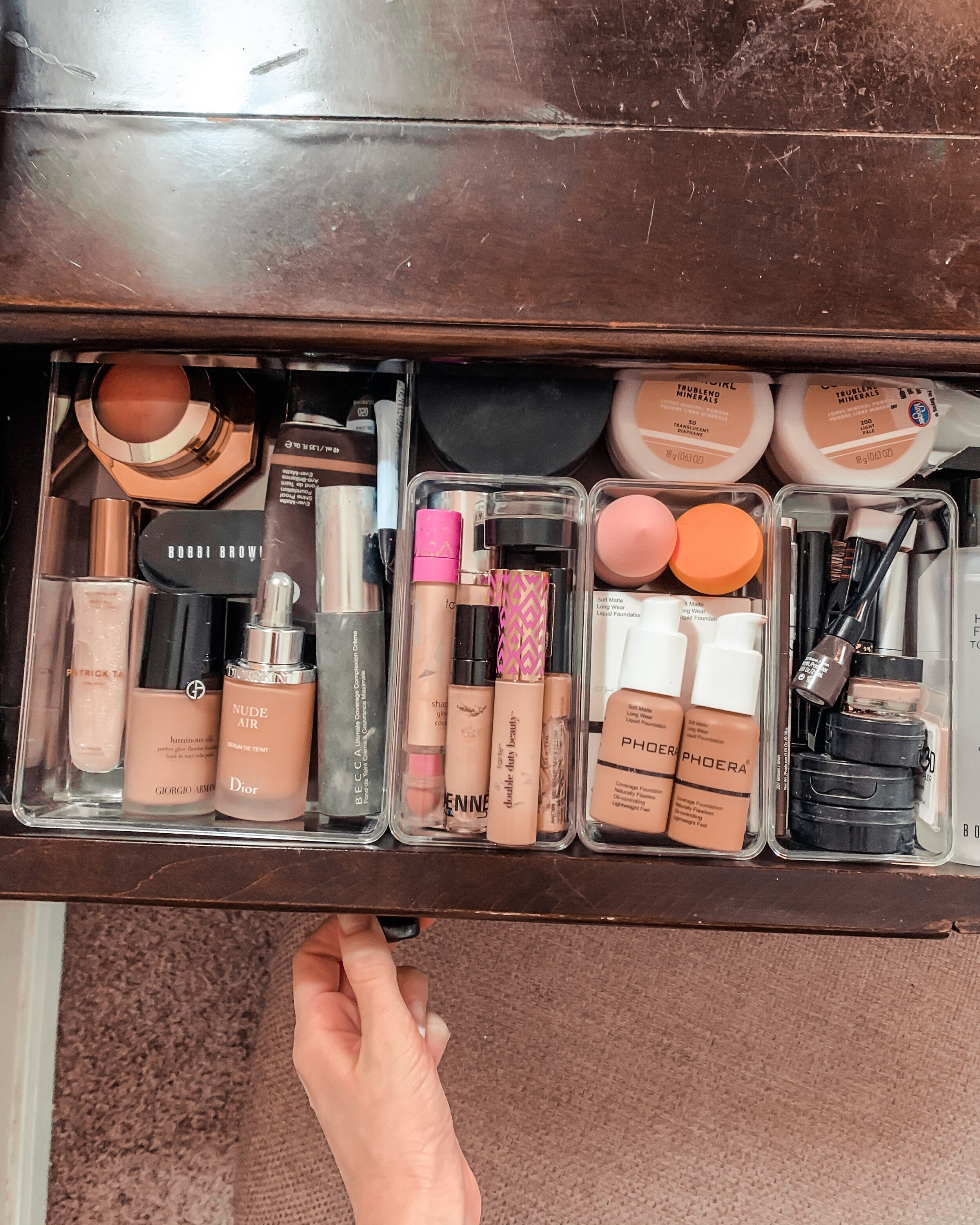 Makeup Organization + Storage — Avery Carrier