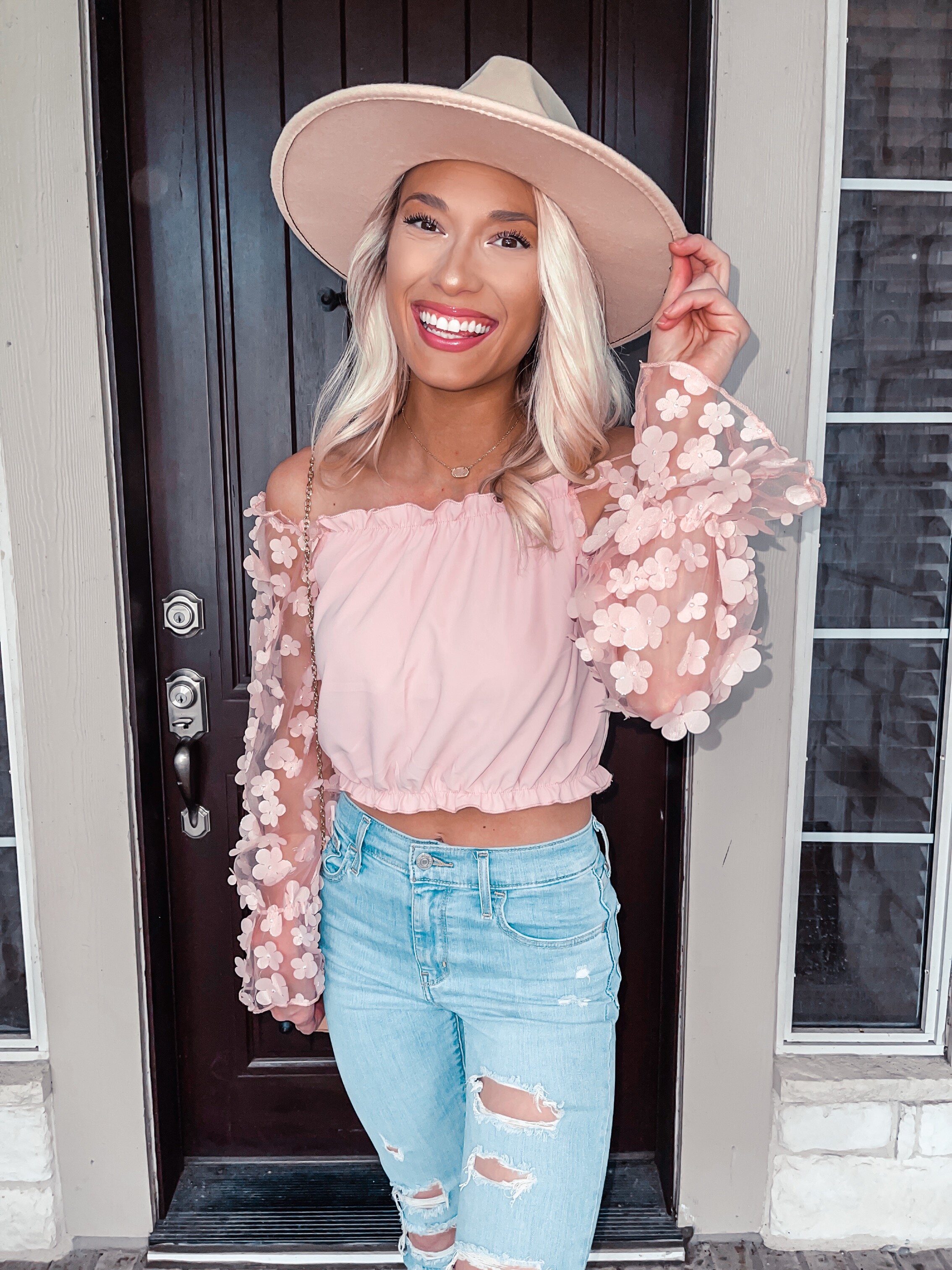 The Perfect Pink Top for Spring — Avery Carrier