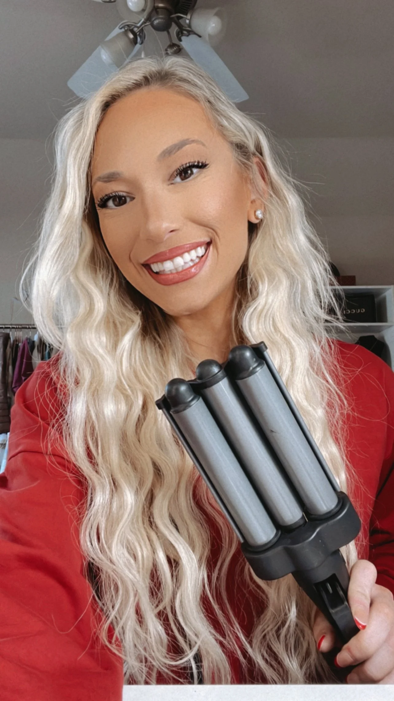 How I Get Beach Waves My Hair Styling Products — Avery Carrier