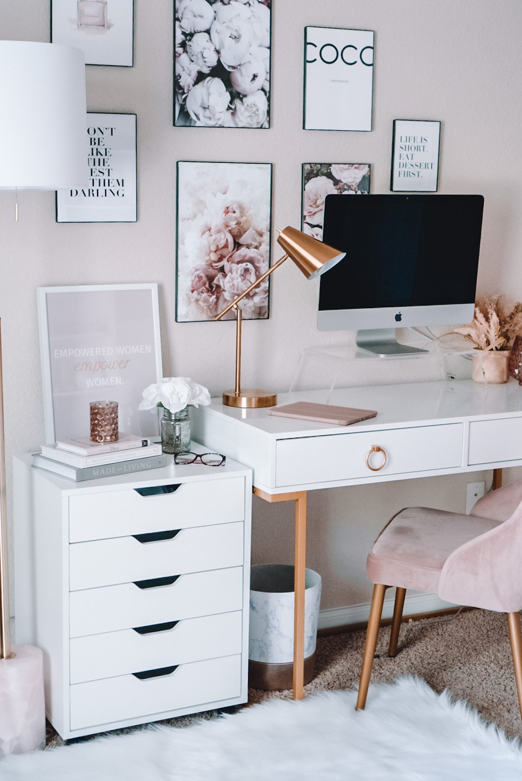 Cloffice Tour: Home Office Decor Update — Avery Carrier