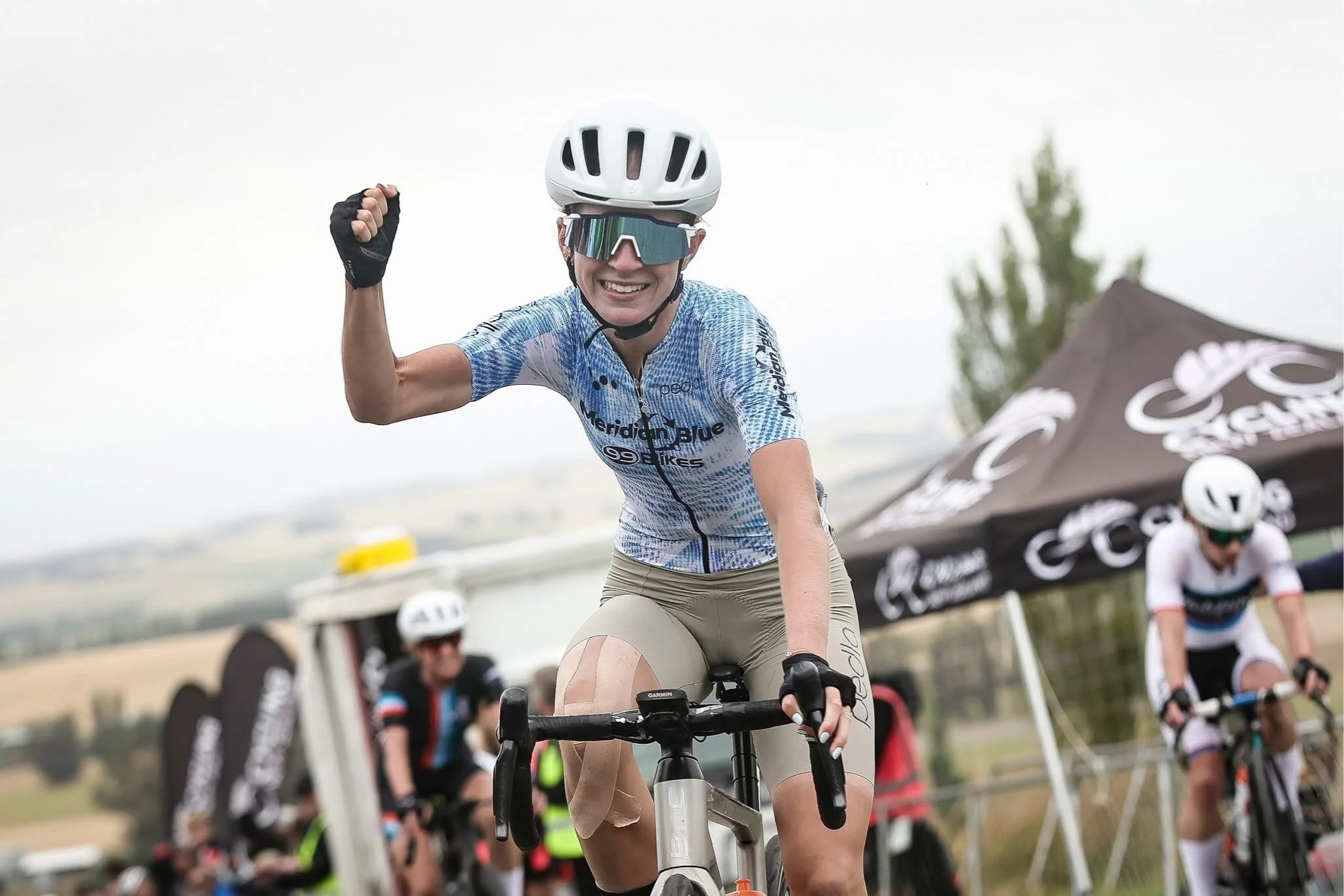 Rhylee Akeroyd winning U23 National Champs