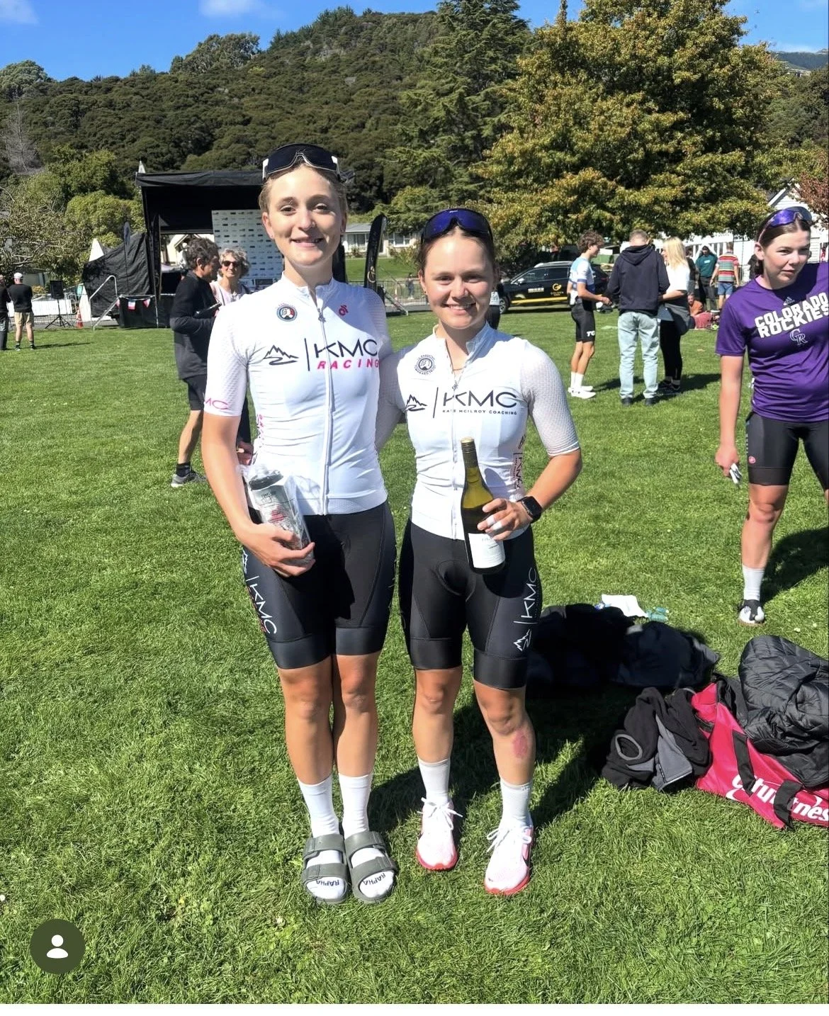 Yelena, 3rd Open Women, Le Race, Eva, 3rd U16, Le Race