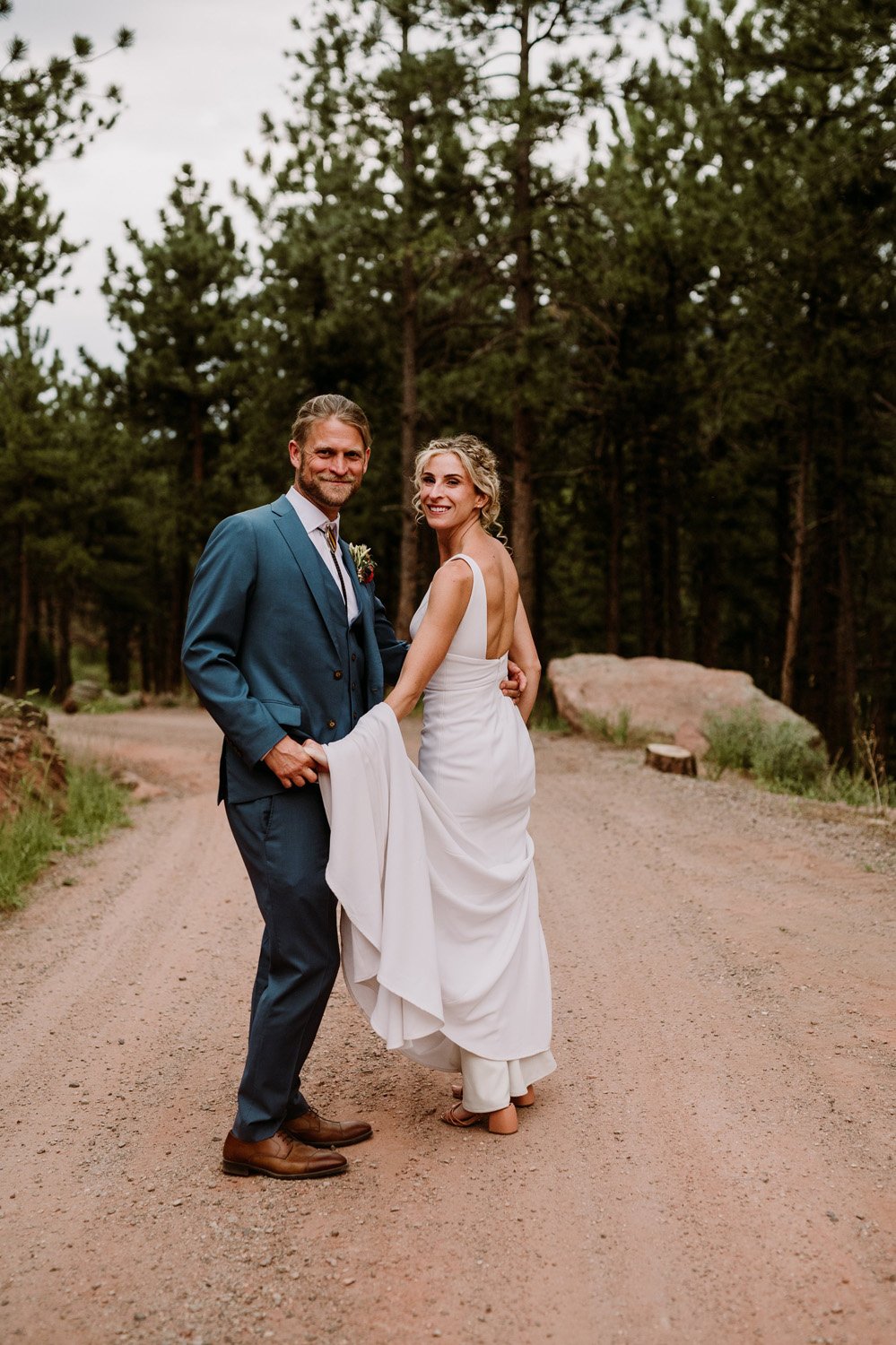 Plume&Furrow-Wedding-Florist-Talie&Forrest-Boulder-County-Colorado-TaylerCarlisle-bride-groom-road.jpg