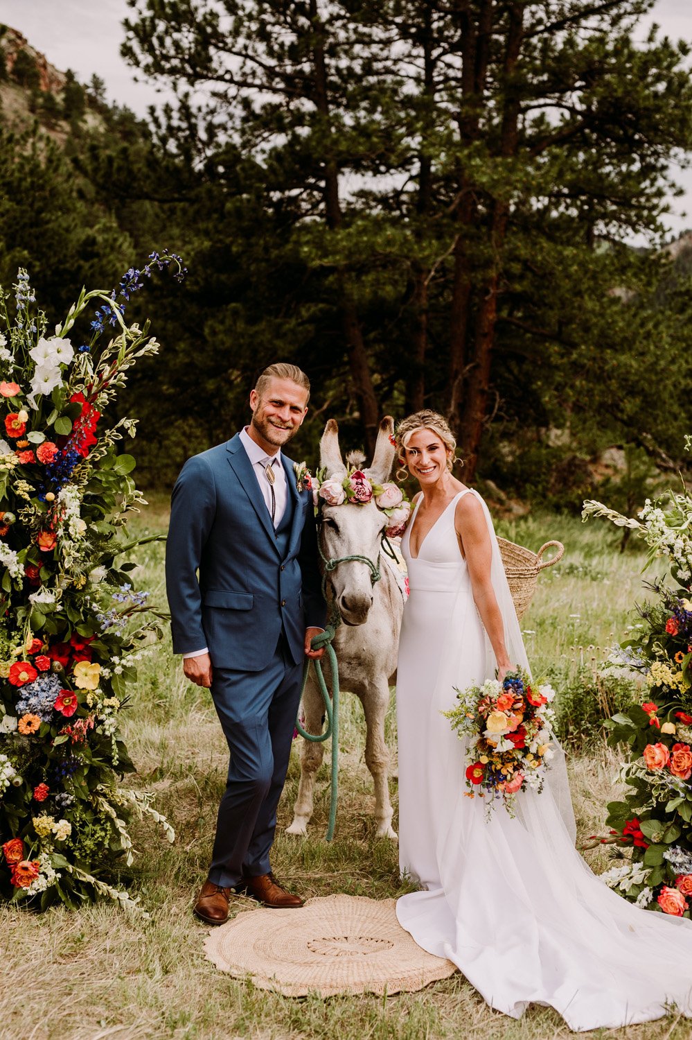 Plume&Furrow-Wedding-Florist-Talie&Forrest-Boulder-County-Colorado-TaylerCarlisle-beverage-burro-bride-groom.jpg