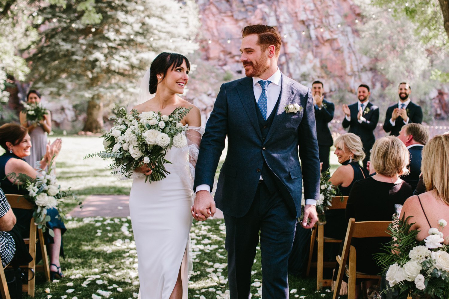 Plume&Furrow-Wedding-Florist-Megan&Jack-TaylerCarlislePhoto-RiverBend-August-Colorado-ceremony-just-married.jpg