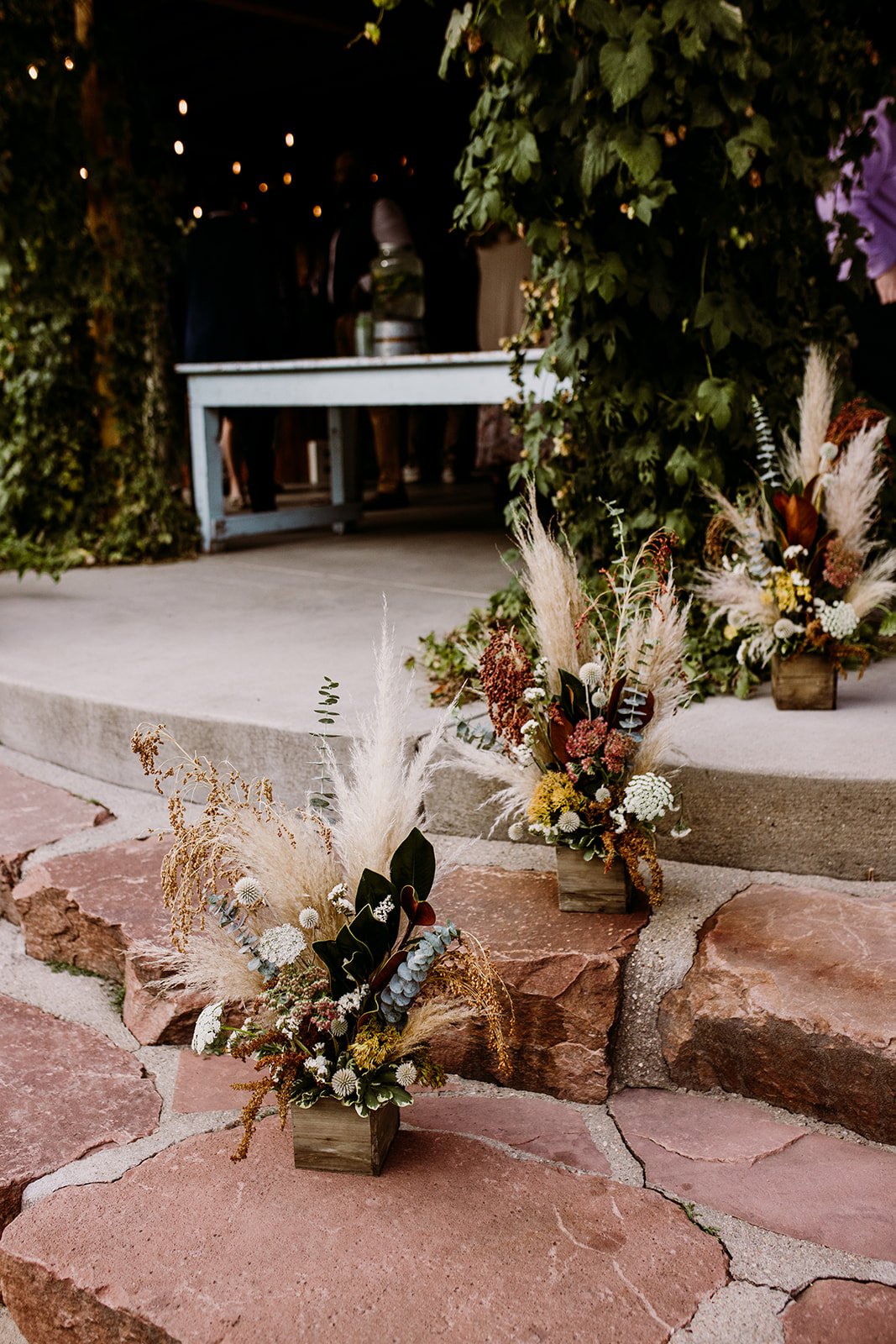 Plume&Furrow-WeddingFlorist-Garrison&Gabriella-TaylerCarlisle-Lyons-Farmette-October-Colorado-Aisle-Decor-Flower-Boxes.jpg
