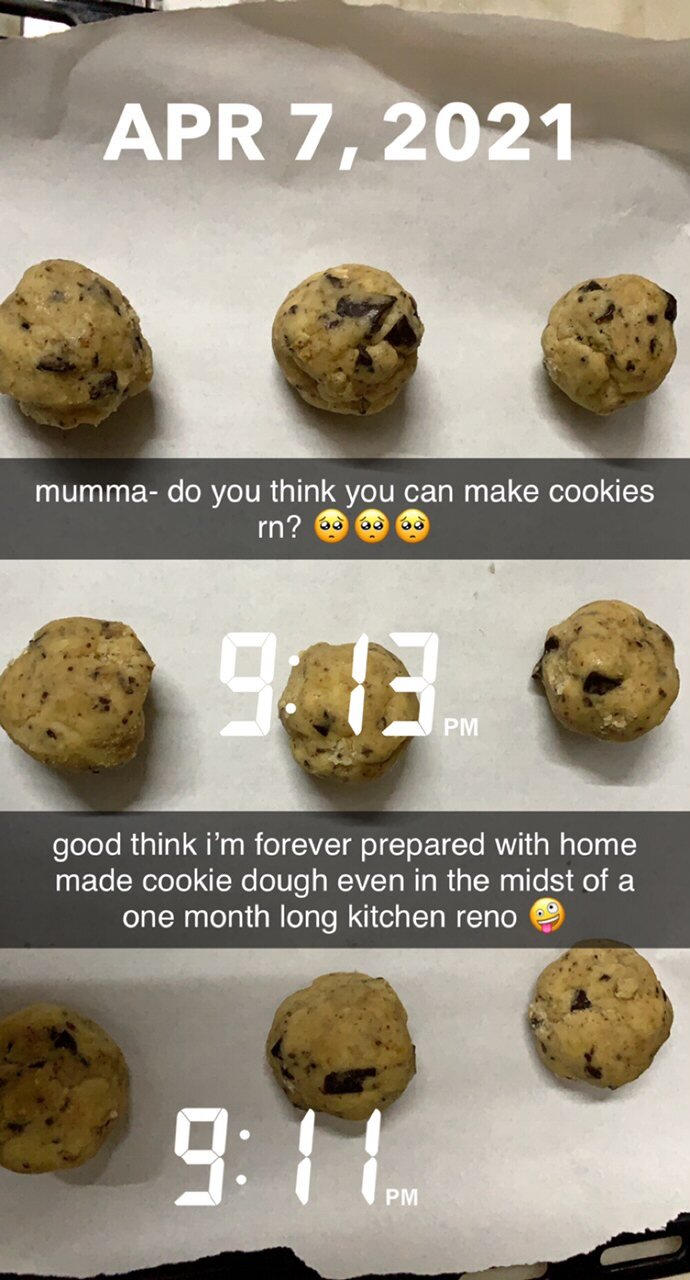 when the craving strikes, give in!