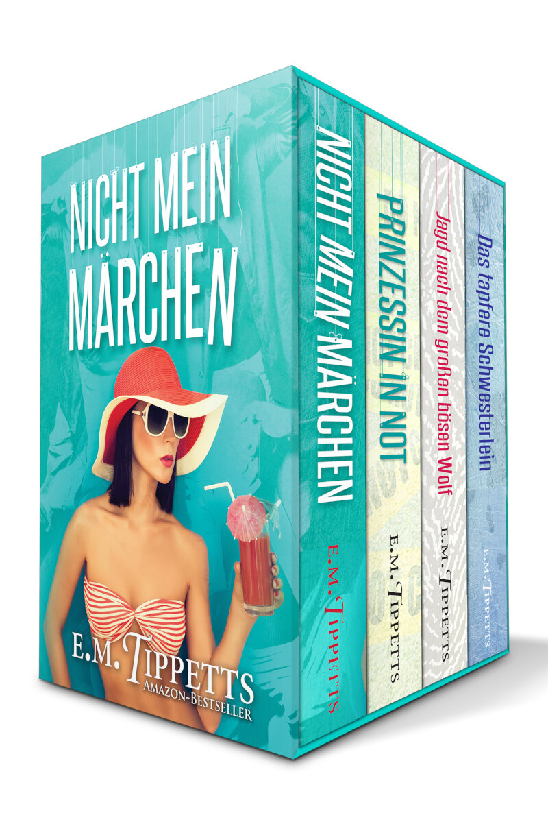 digitales Bild vom Boxset der erste vier Nicht mein Märchen Bücher