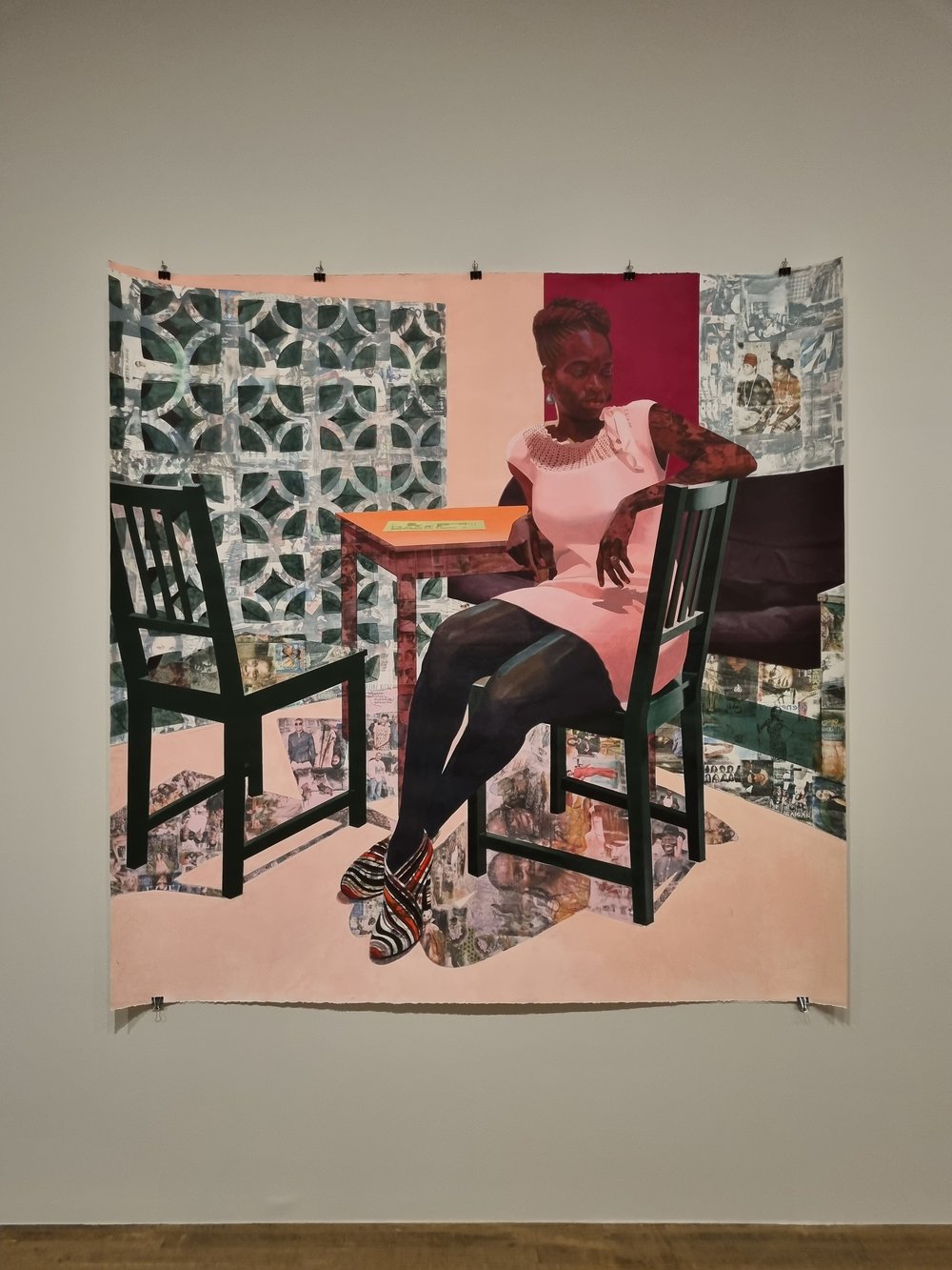 Predecessors, Njideka Akunyili Crosby, 1983