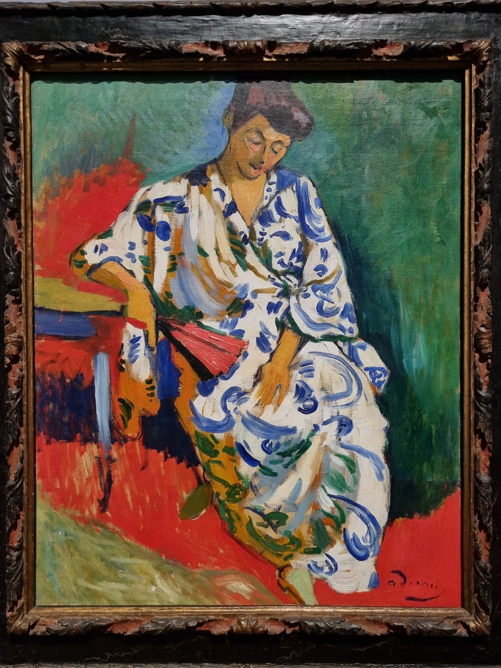 Madame Matisse in a Kimono, André Derain, 1905