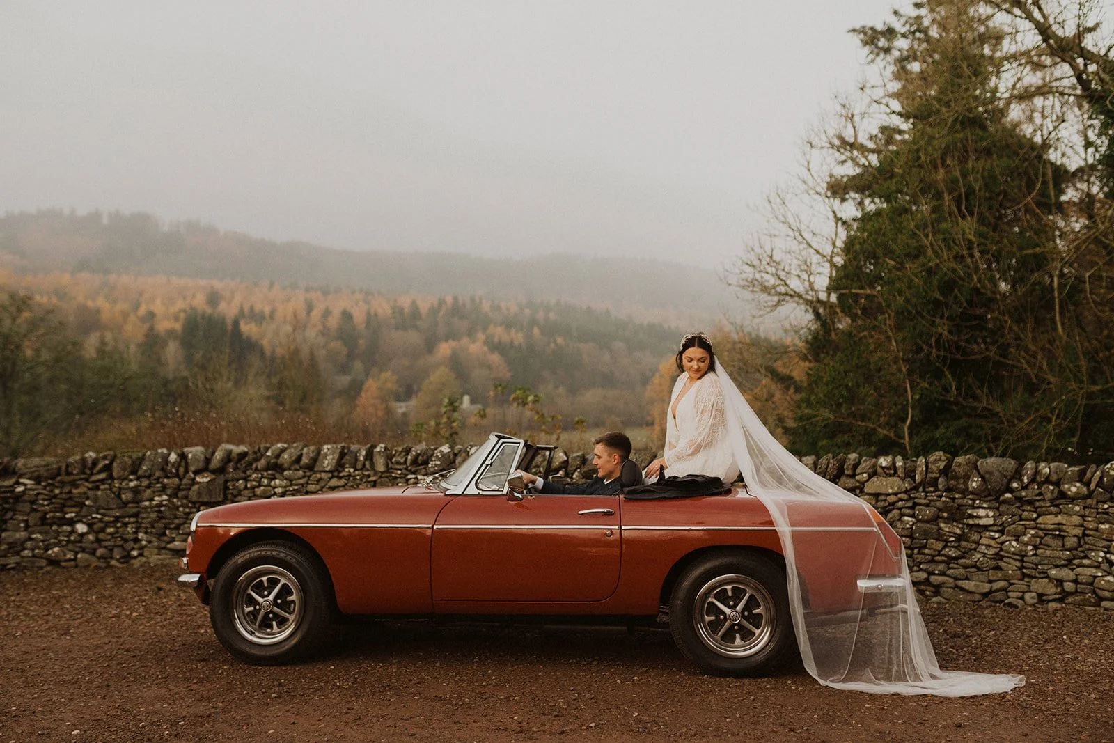 Aikwood Tower: M &amp; C’s intimate wedding in the Scottish Borders