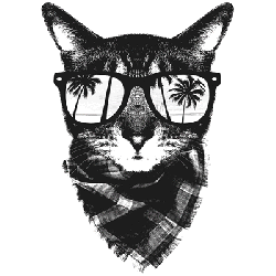 Kitty in Paradise Tee