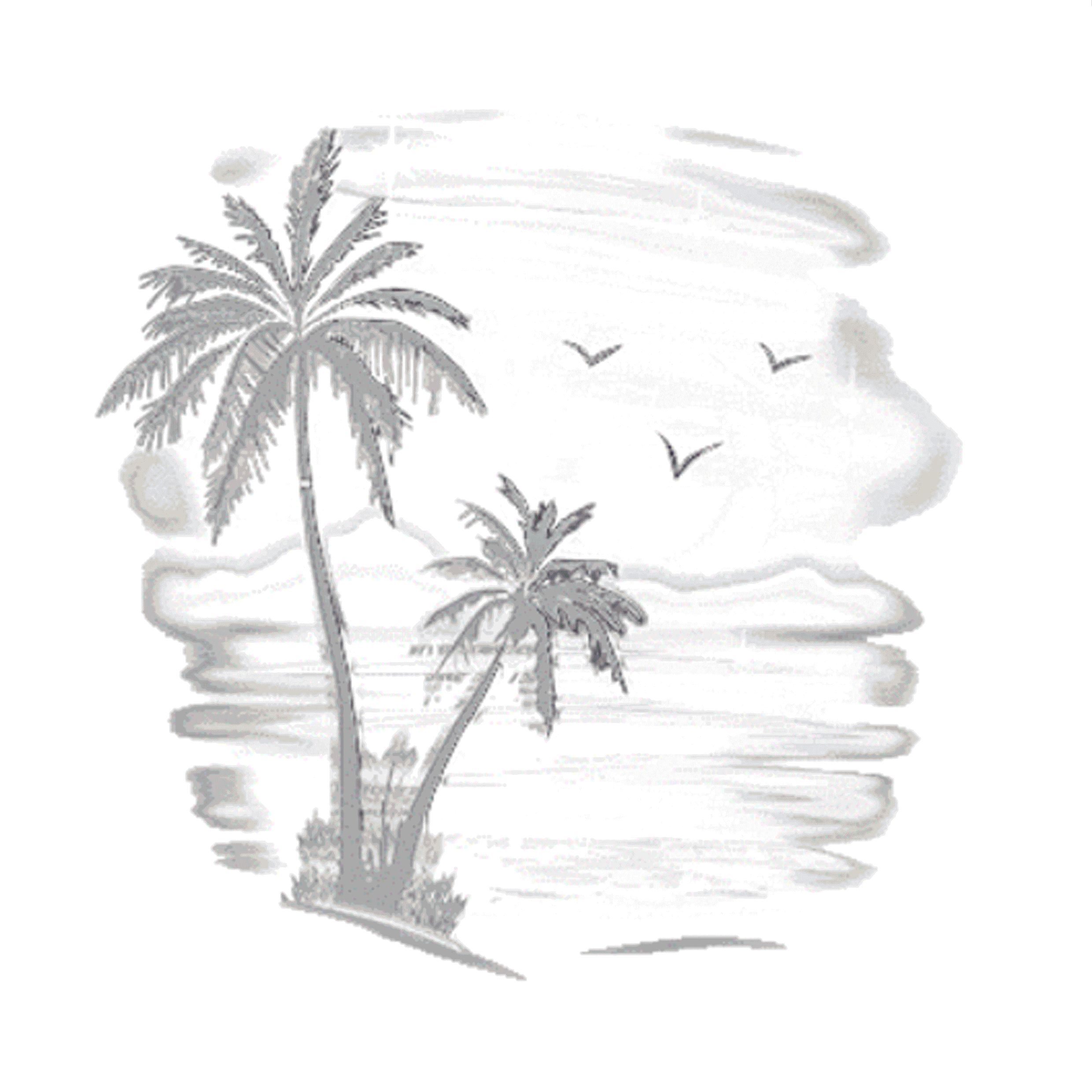 Paradise Art Colours Tee