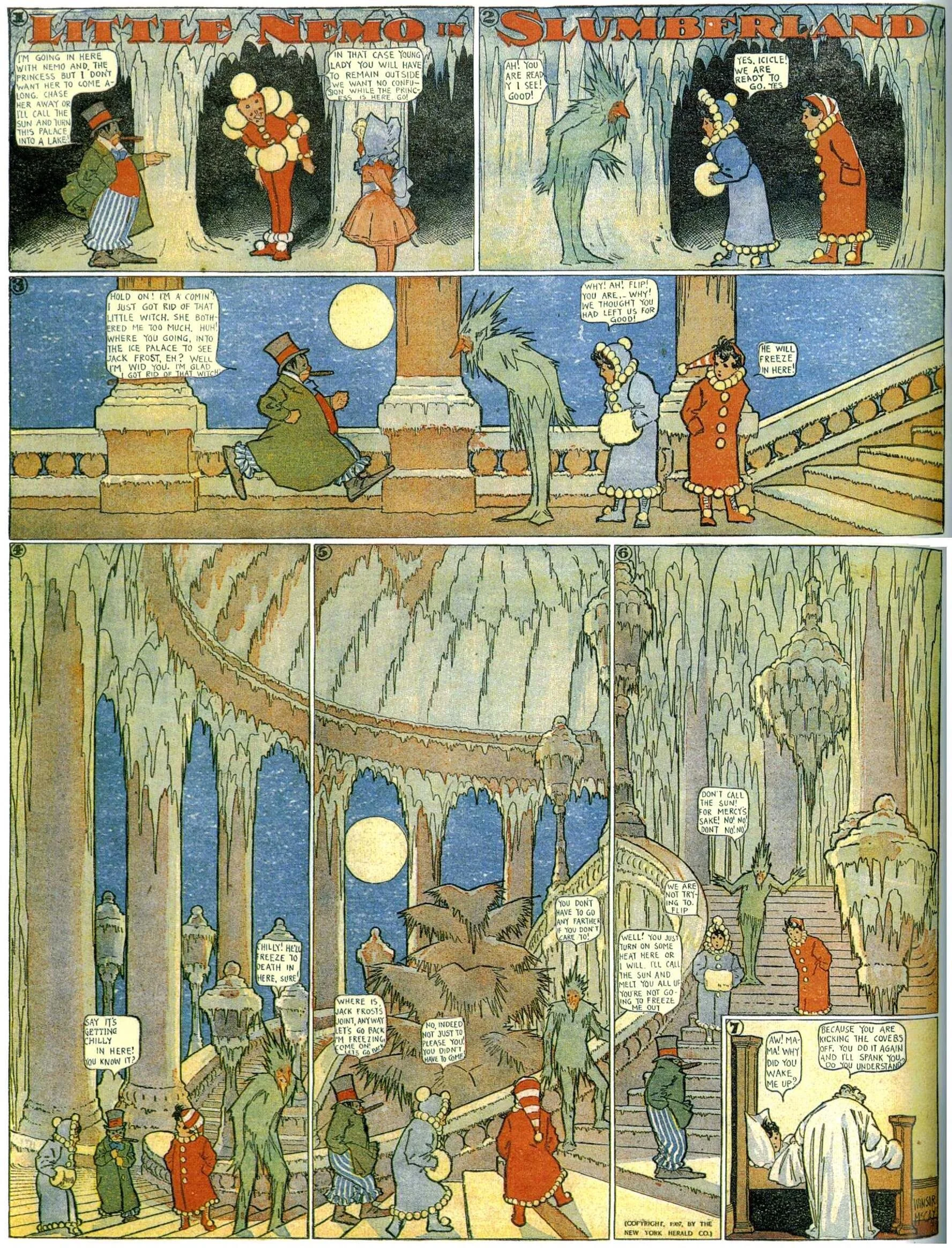 McKay, W. (1998). The Complete Little Nemo in Slumberland: Vol. 1: 1905-1907. Fantagraphics Books
