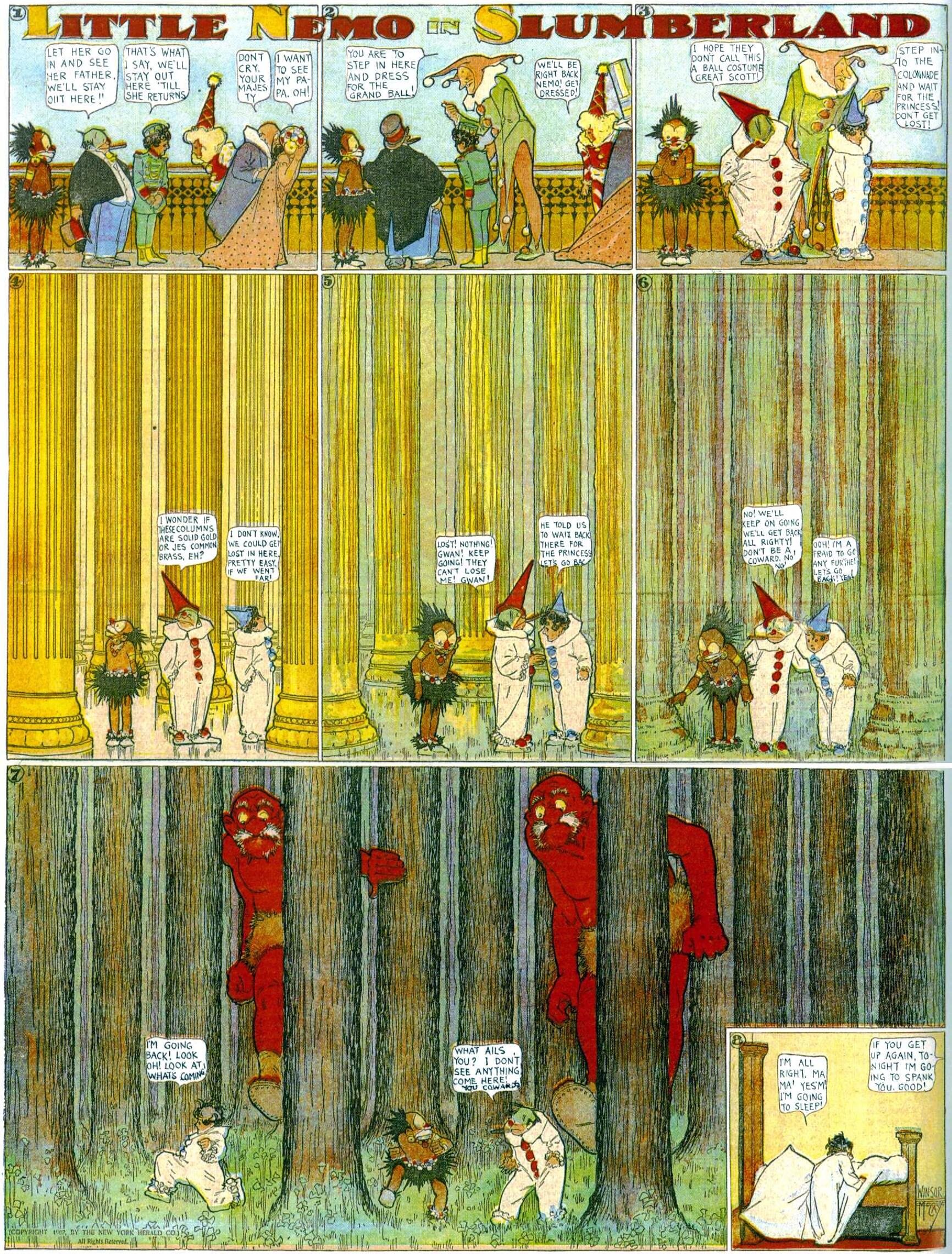  McKay, W. (1998). The Complete Little Nemo in Slumberland: Vol. 1: 1905-1907. Fantagraphics Books